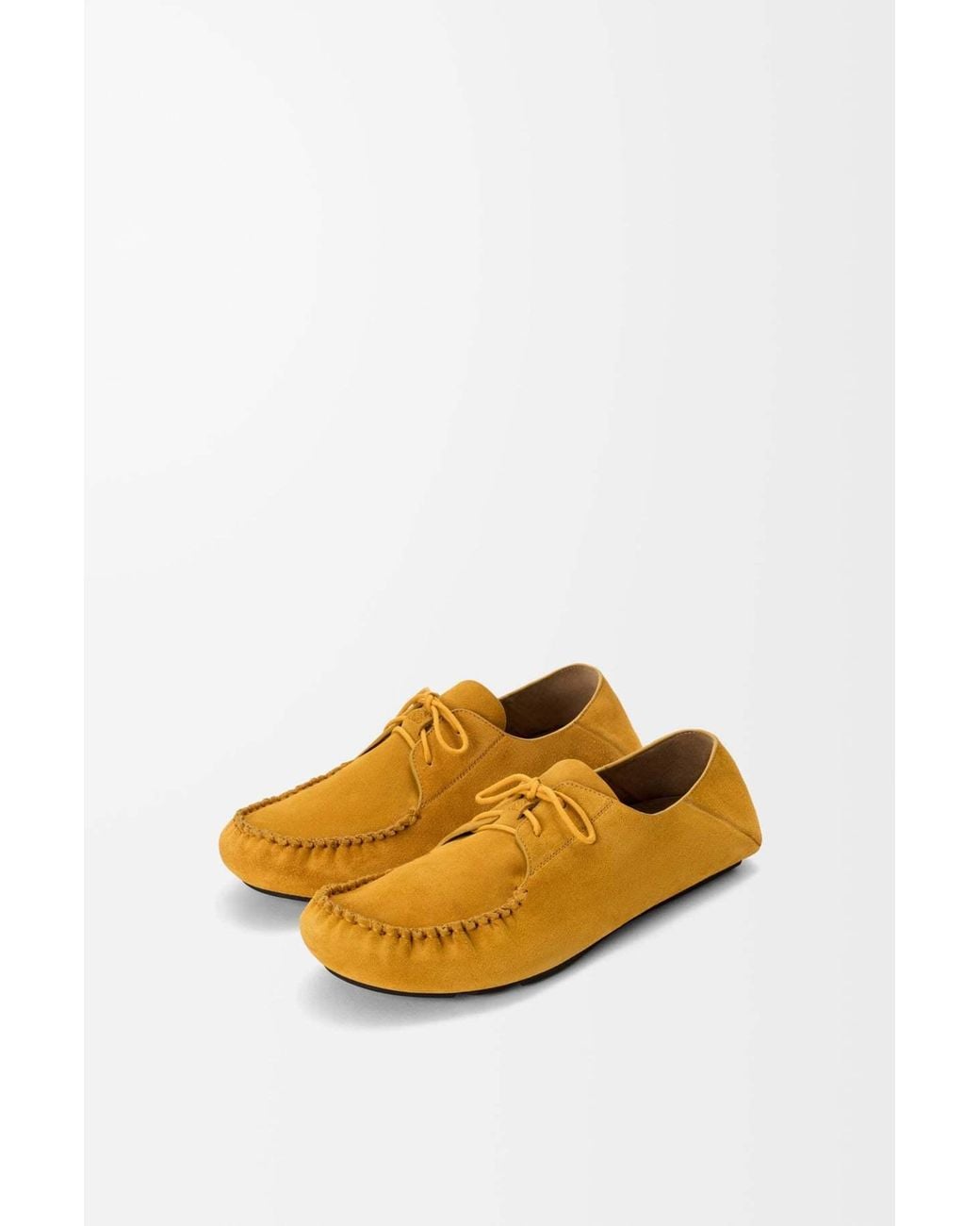 Loewe Yellow Rambla Boat Shoe for men