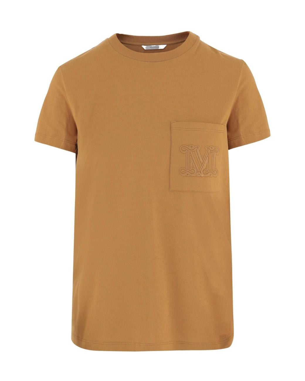 Max Mara Brown Short-Sleeved T-Shirt