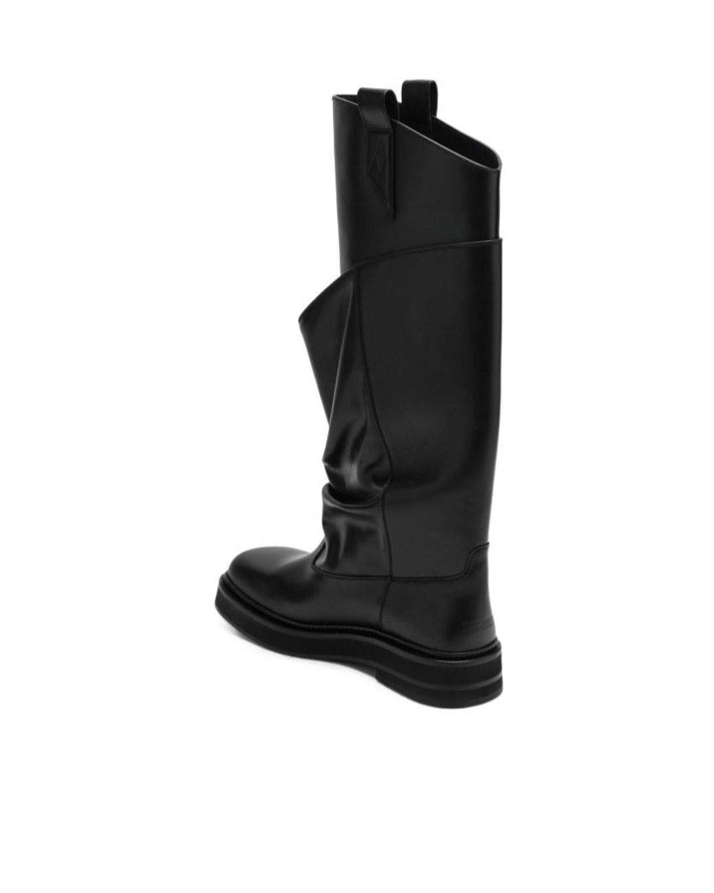The Attico Black The Robin Passeggiata Combat Boots