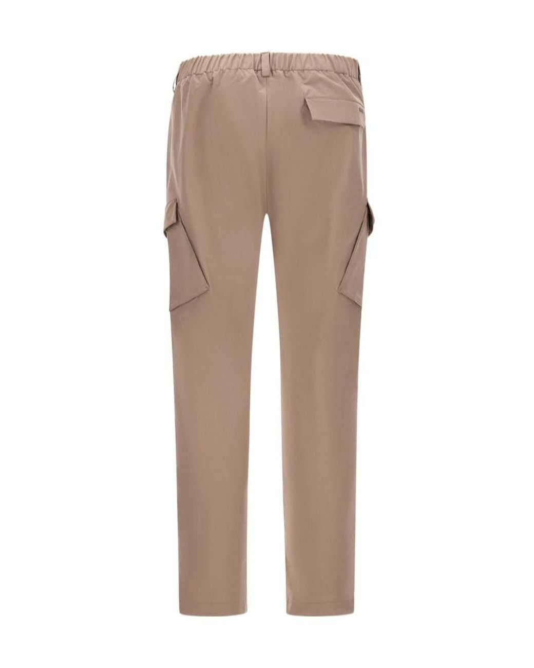 Herno Natural High-Waist Tapered Trousers for men