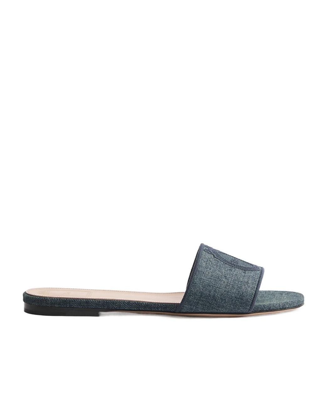 Dior Blue Médaillon Slide
