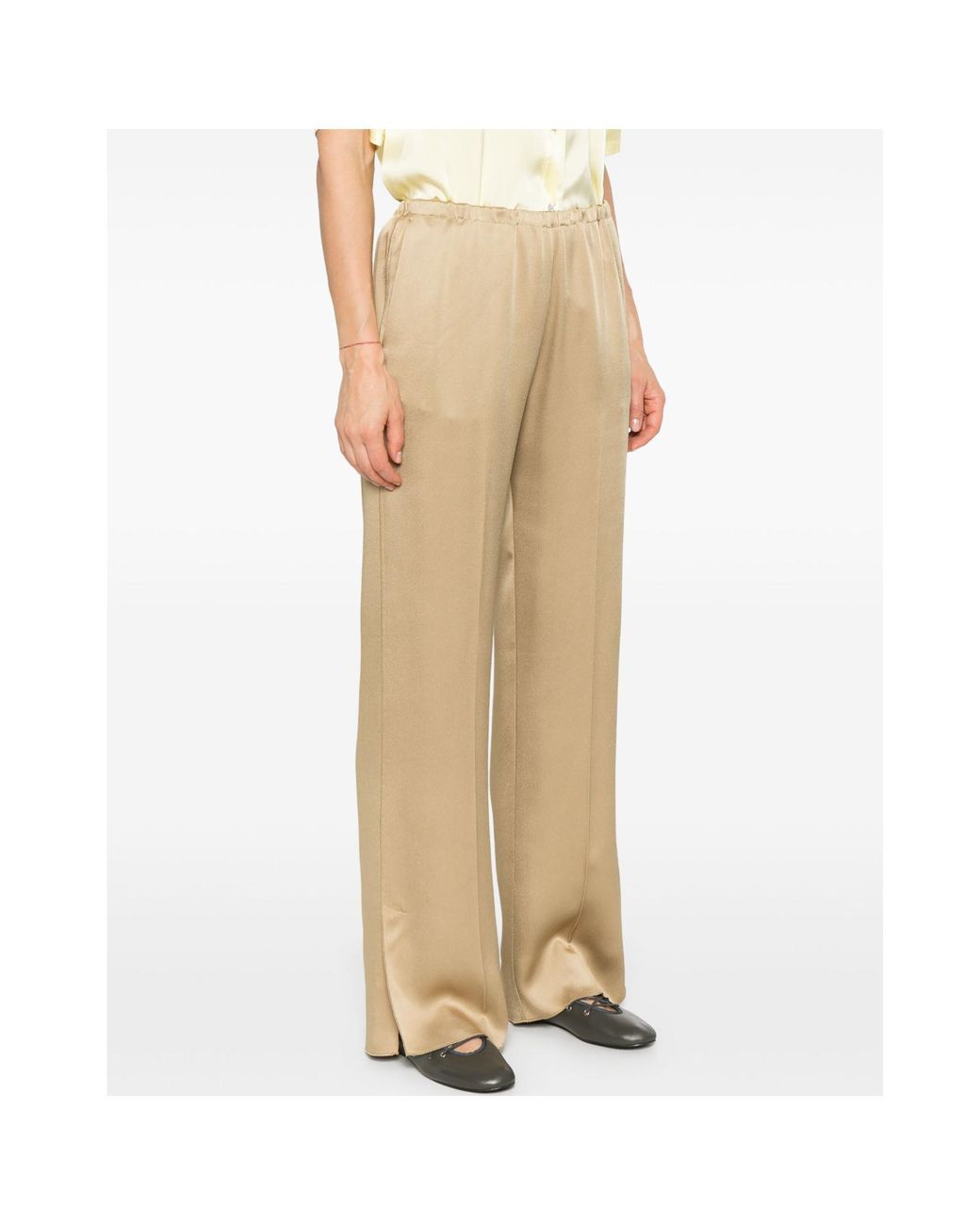 Forte_forte Natural Elastic Casual Pants