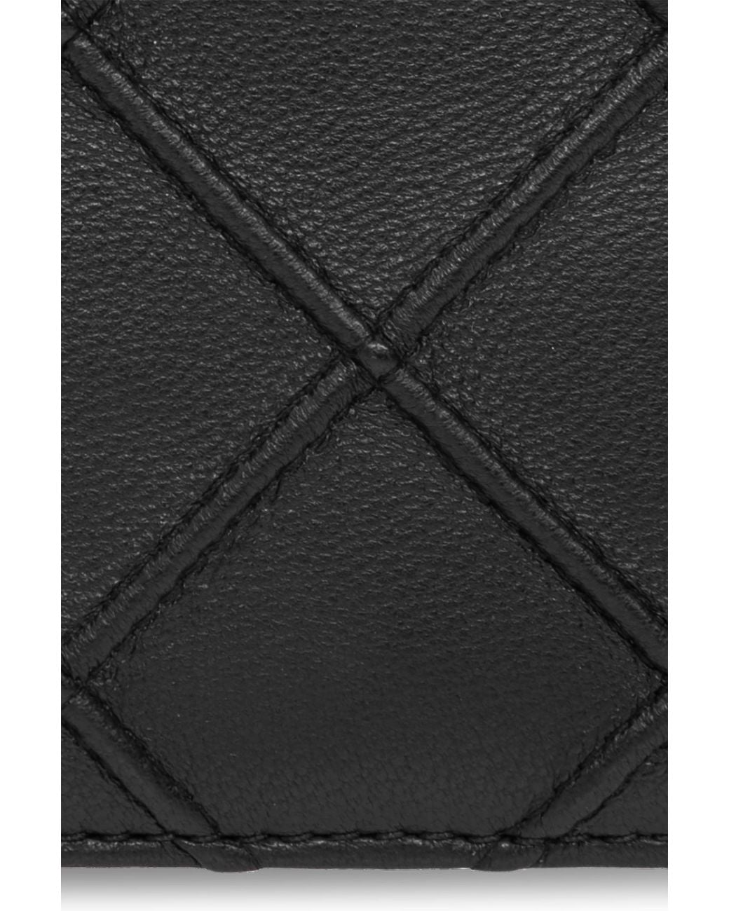Tory Burch Black Fleming Zipped Card Holder