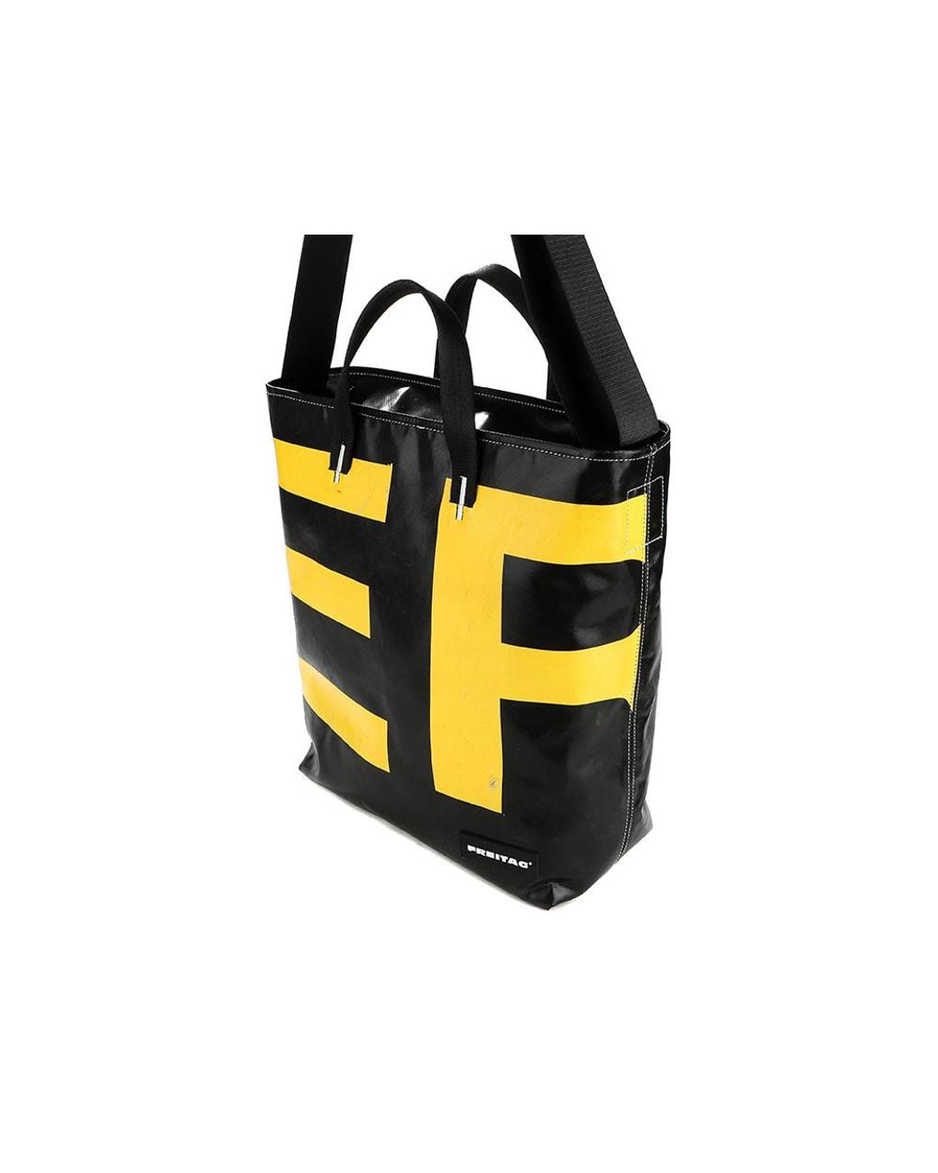 Freitag Yellow Patterned Shoulder Bag