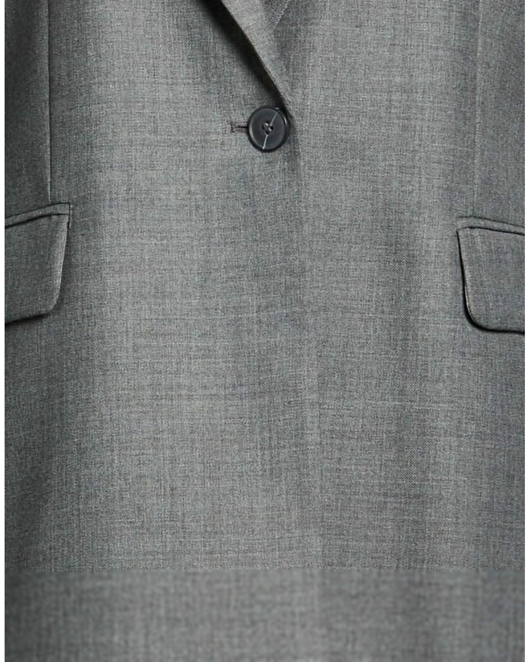 MAX&Co. Gray Single-Breasted Blazer