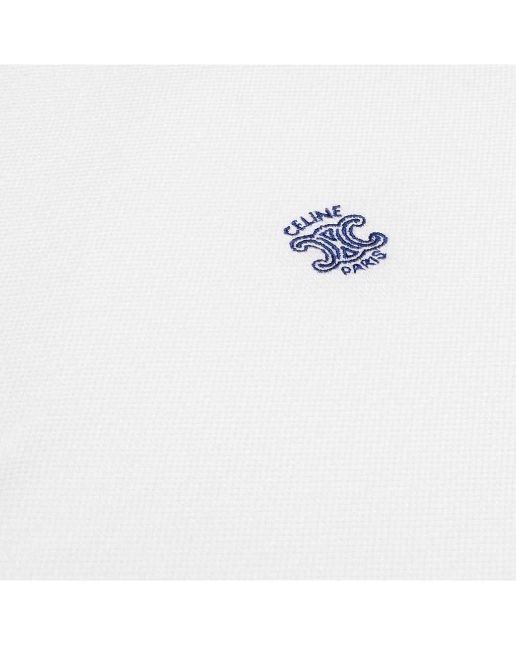 Céline White Polo Shirt for men