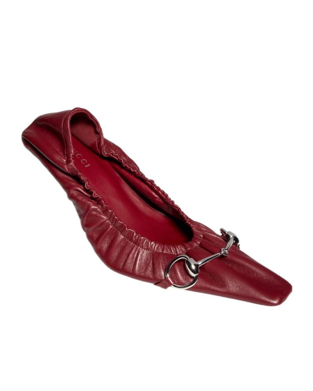 Gucci Pink Vittoria Pump With Elastic