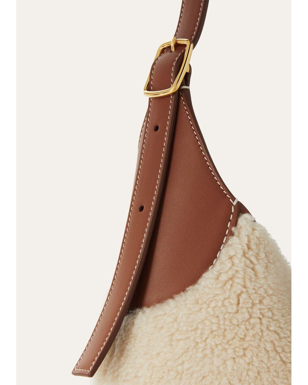 Loro Piana Natural Bobbin Medium Bag