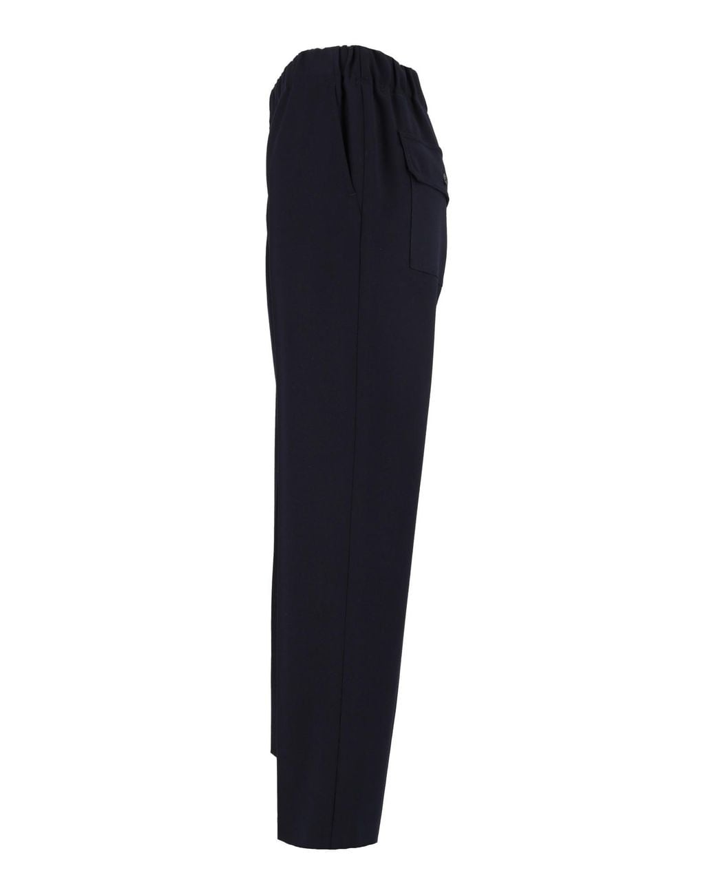 Weekend by Maxmara Black Wkdhateley Straight Leg Pants