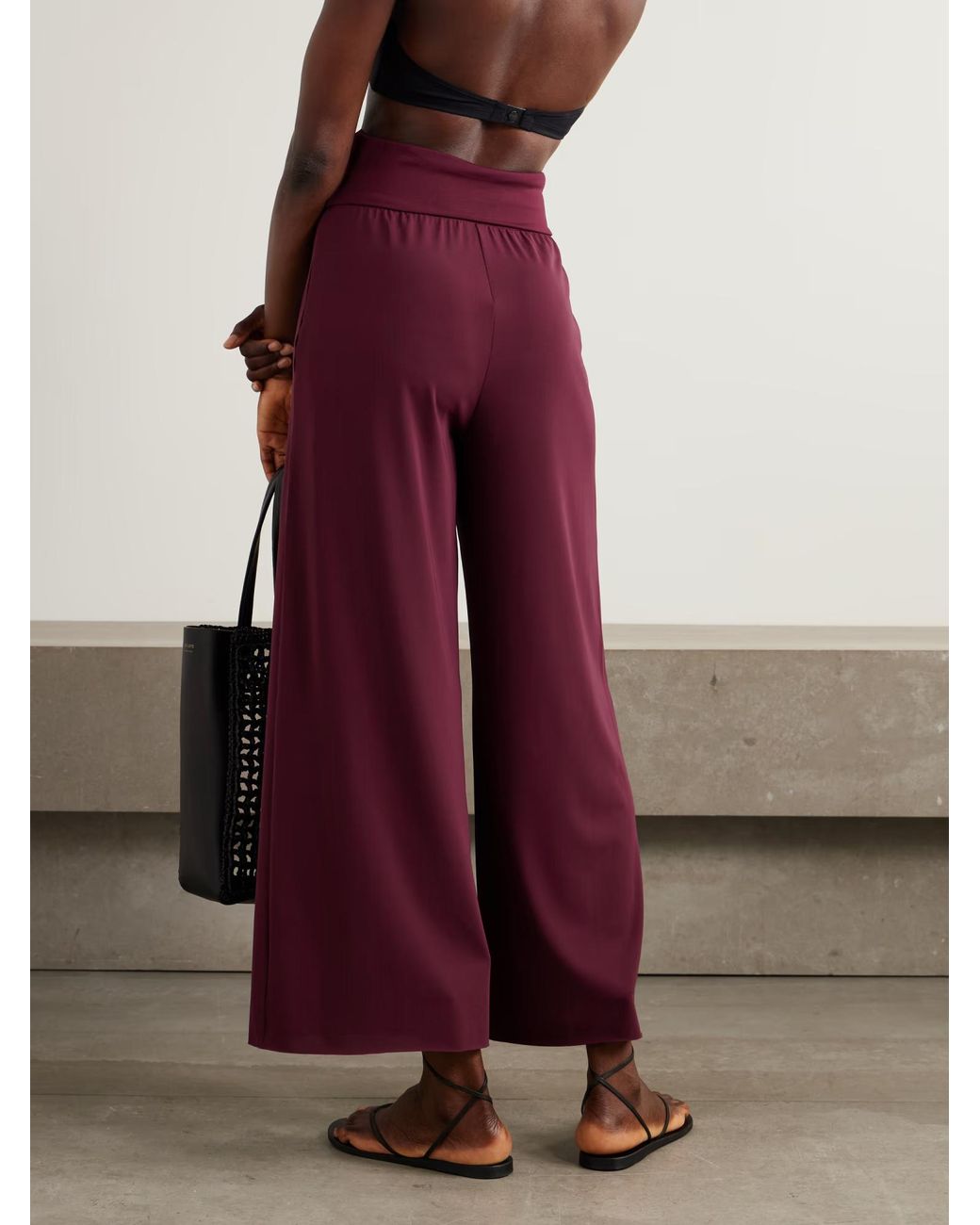 Eres Purple Les Essentiels Dao Jumpsuit