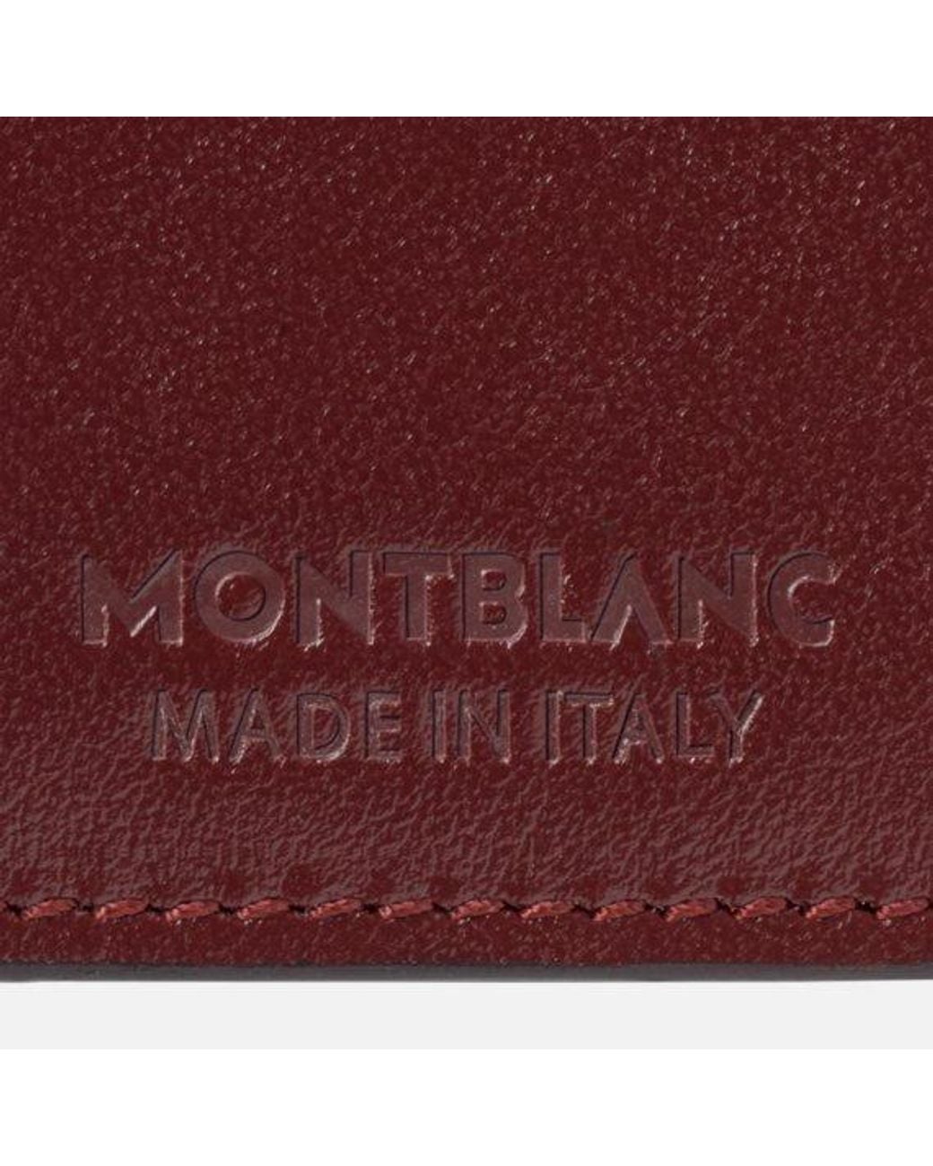 Montblanc Purple Logo Card Bag for men