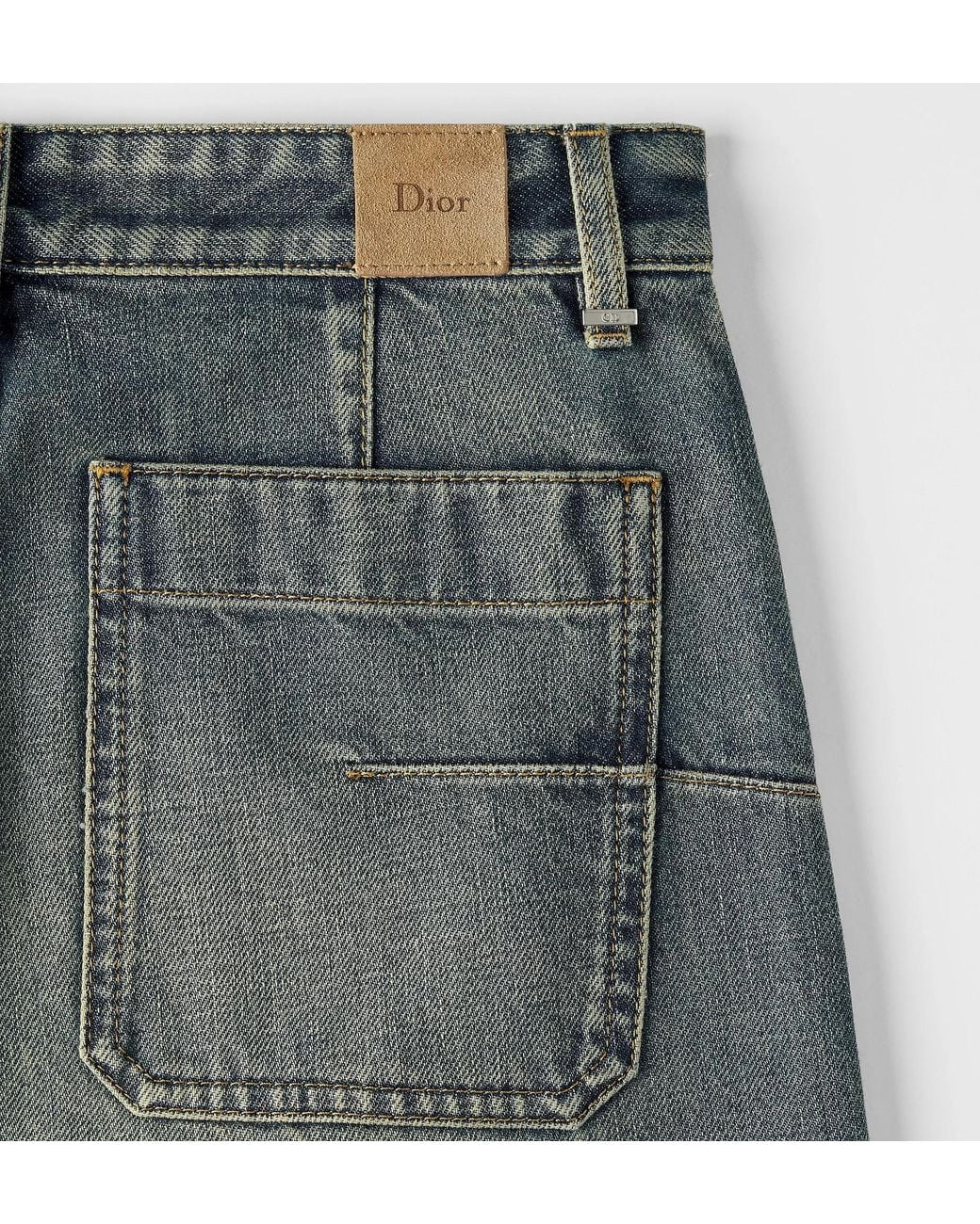 Dior Gray Flared Jeans