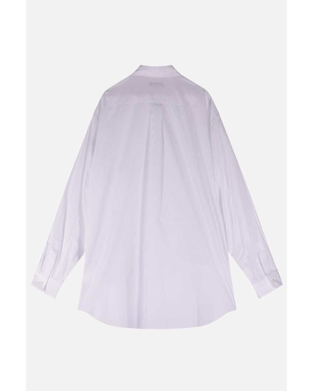 Comme des Garçons White Long Sleeve Shirt for men