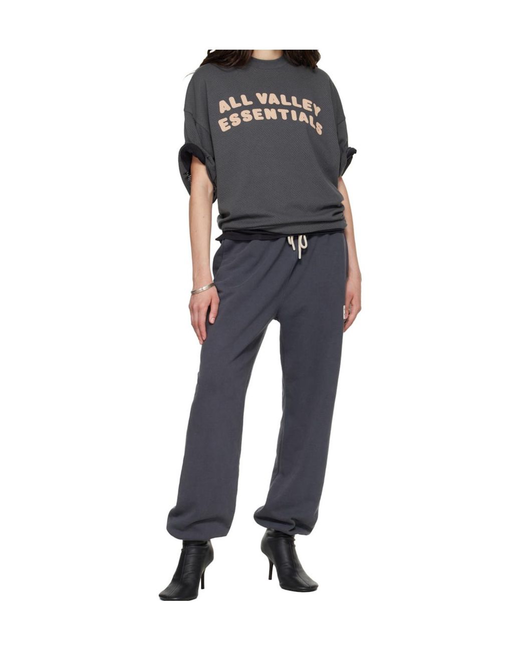 Fear Of God Gray Classic Fleece Sweatpants