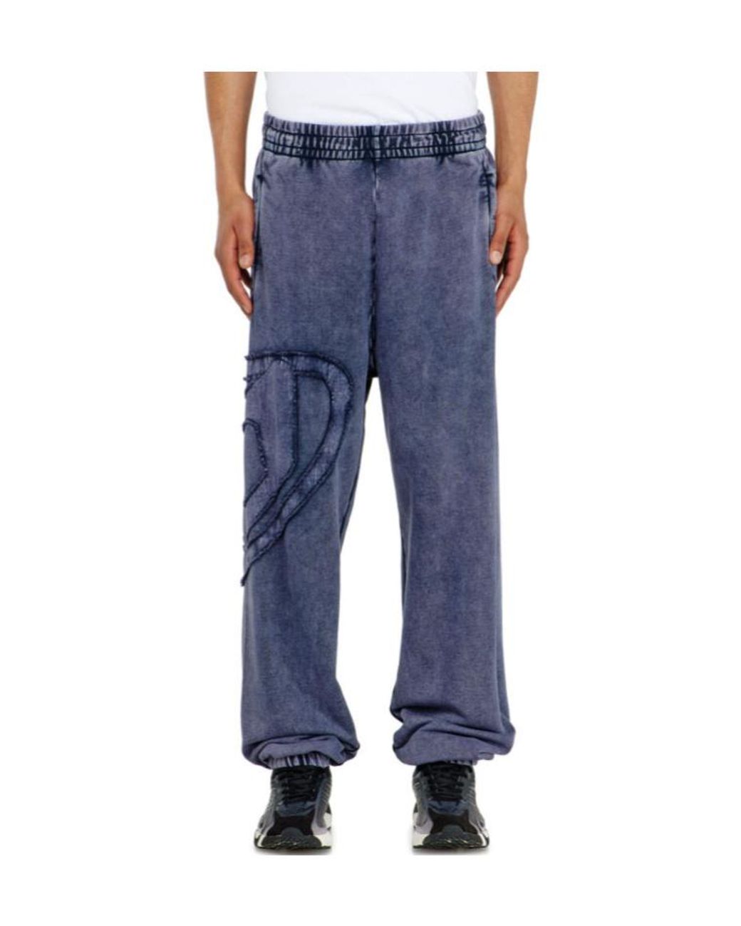 DIESEL Blue P Marky Den Logo Joggers for men