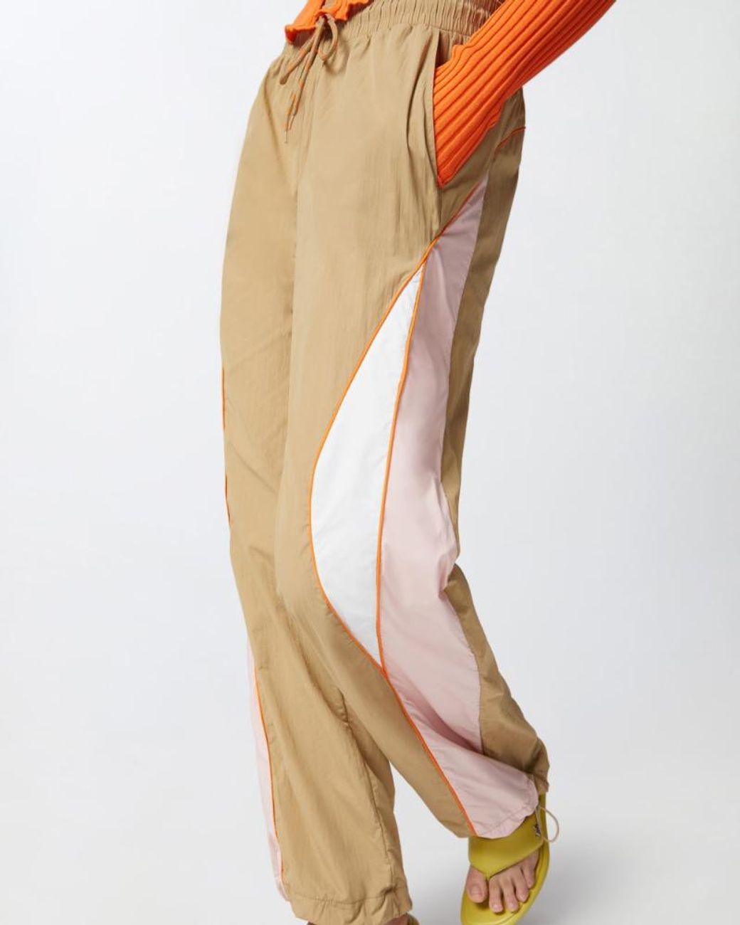 Pinko Natural Panelled Track Pants