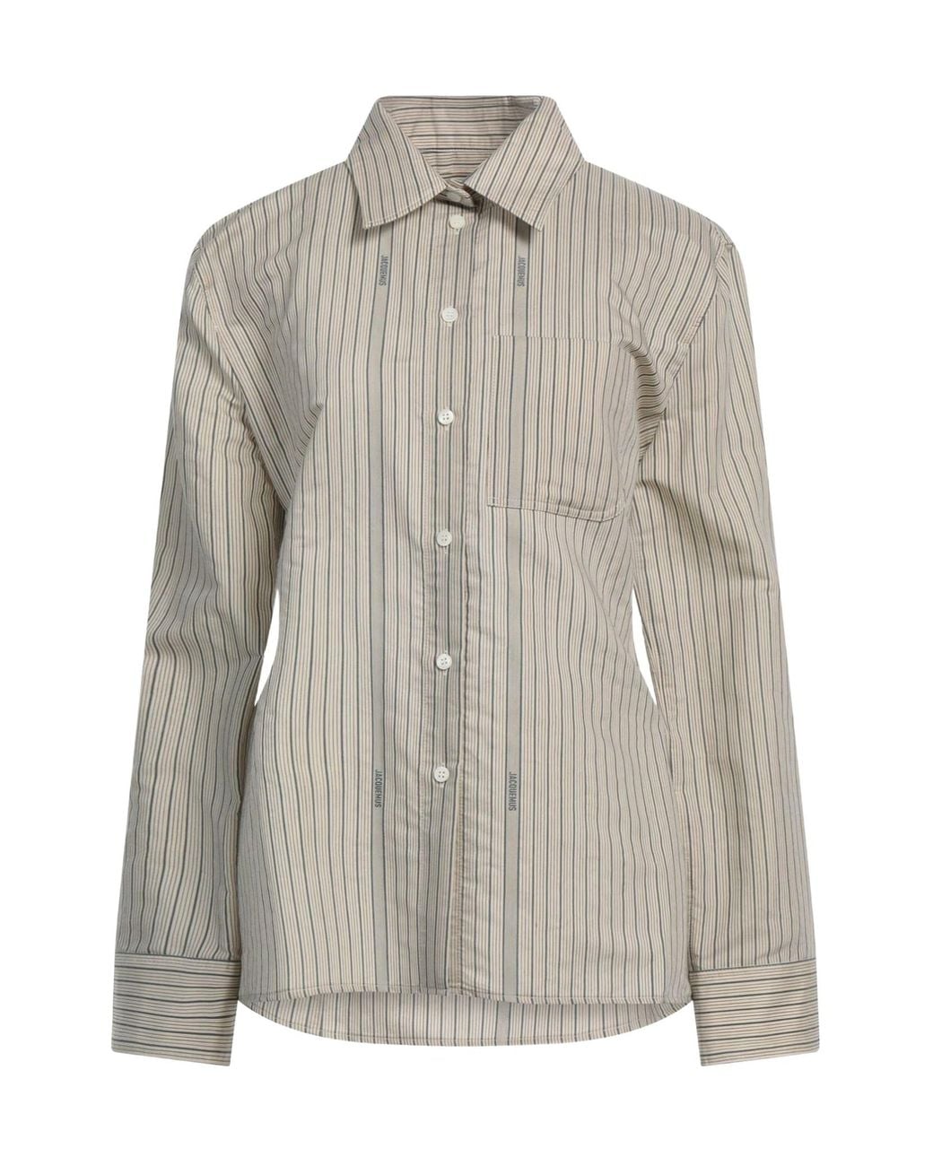 Jacquemus Gray Striped Shirts