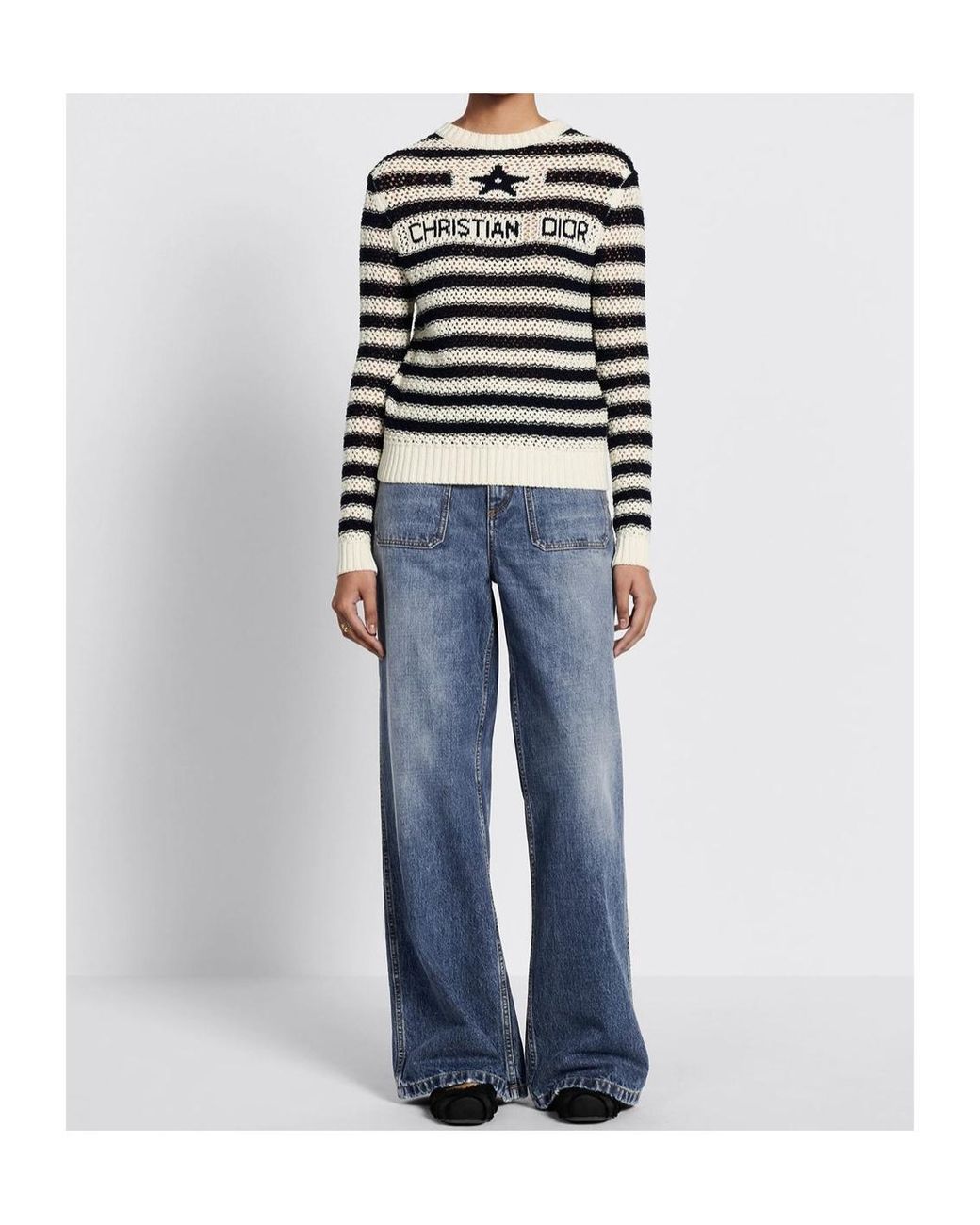 Dior Blue 8 Flared Jeans, D04