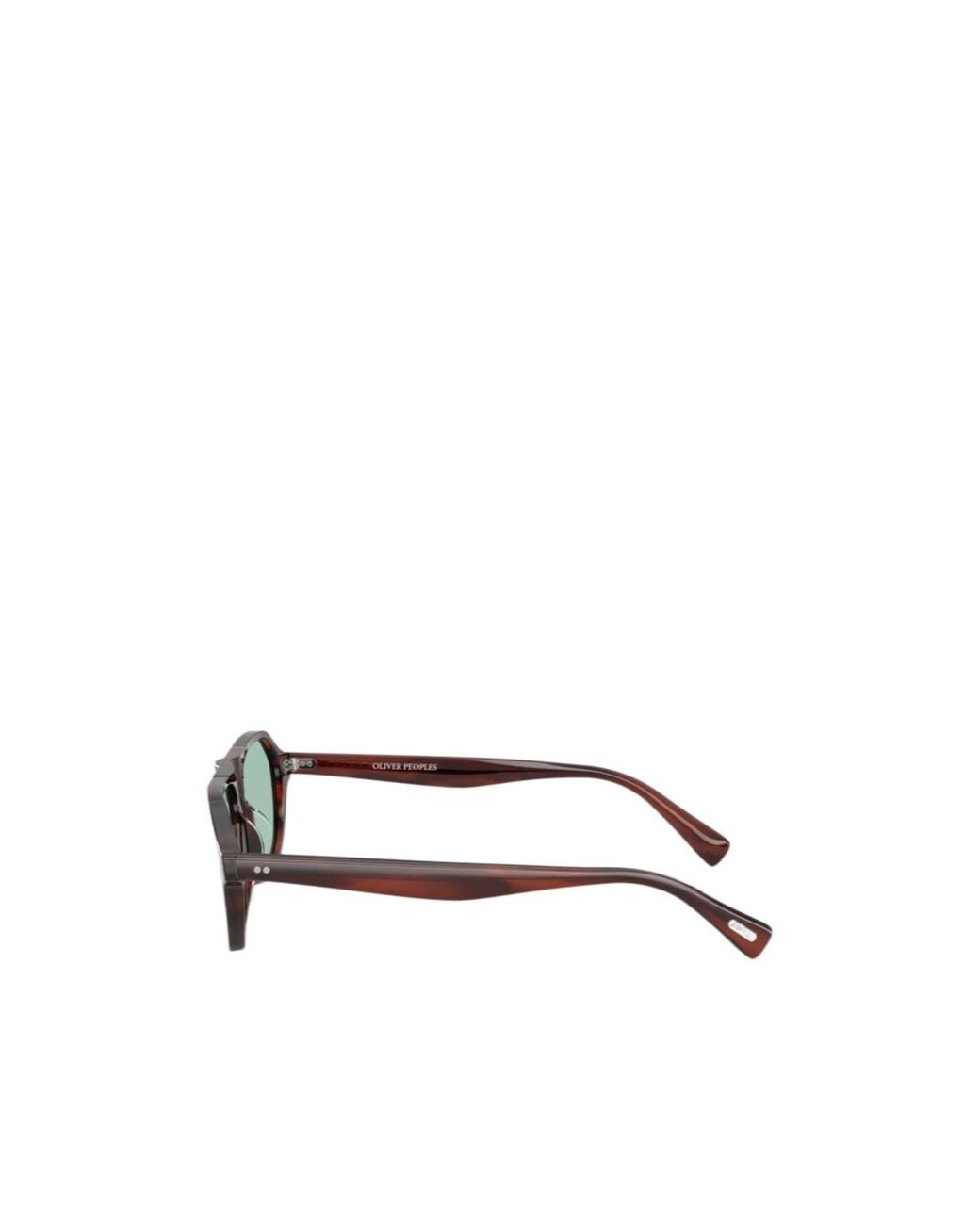 Oliver Peoples Green Remment Geometric-Frame Sunglasses for men