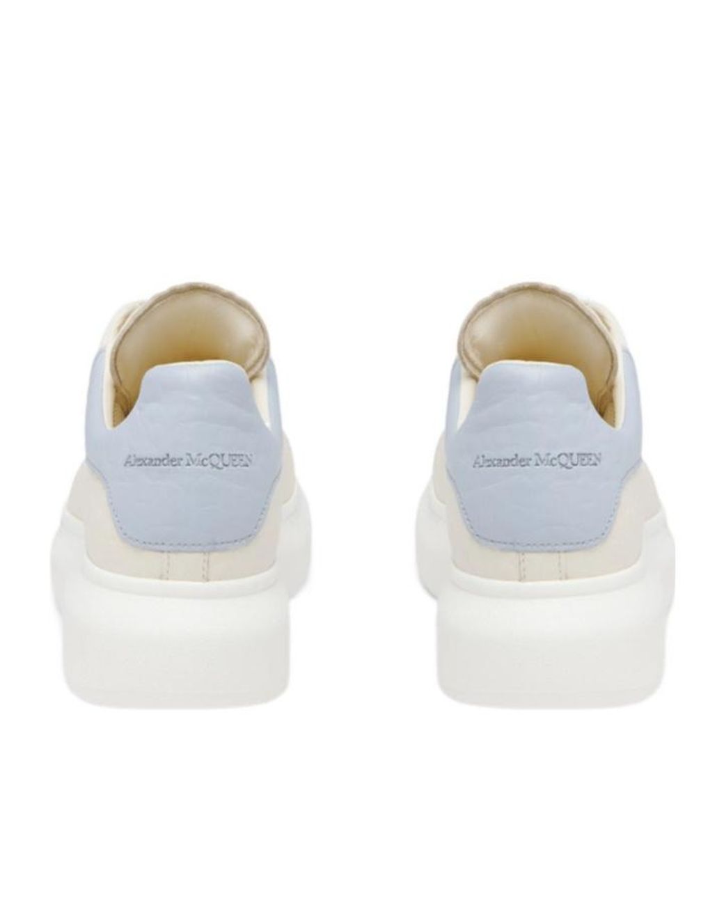 McQueen White Oversized Low-Top Sneakers