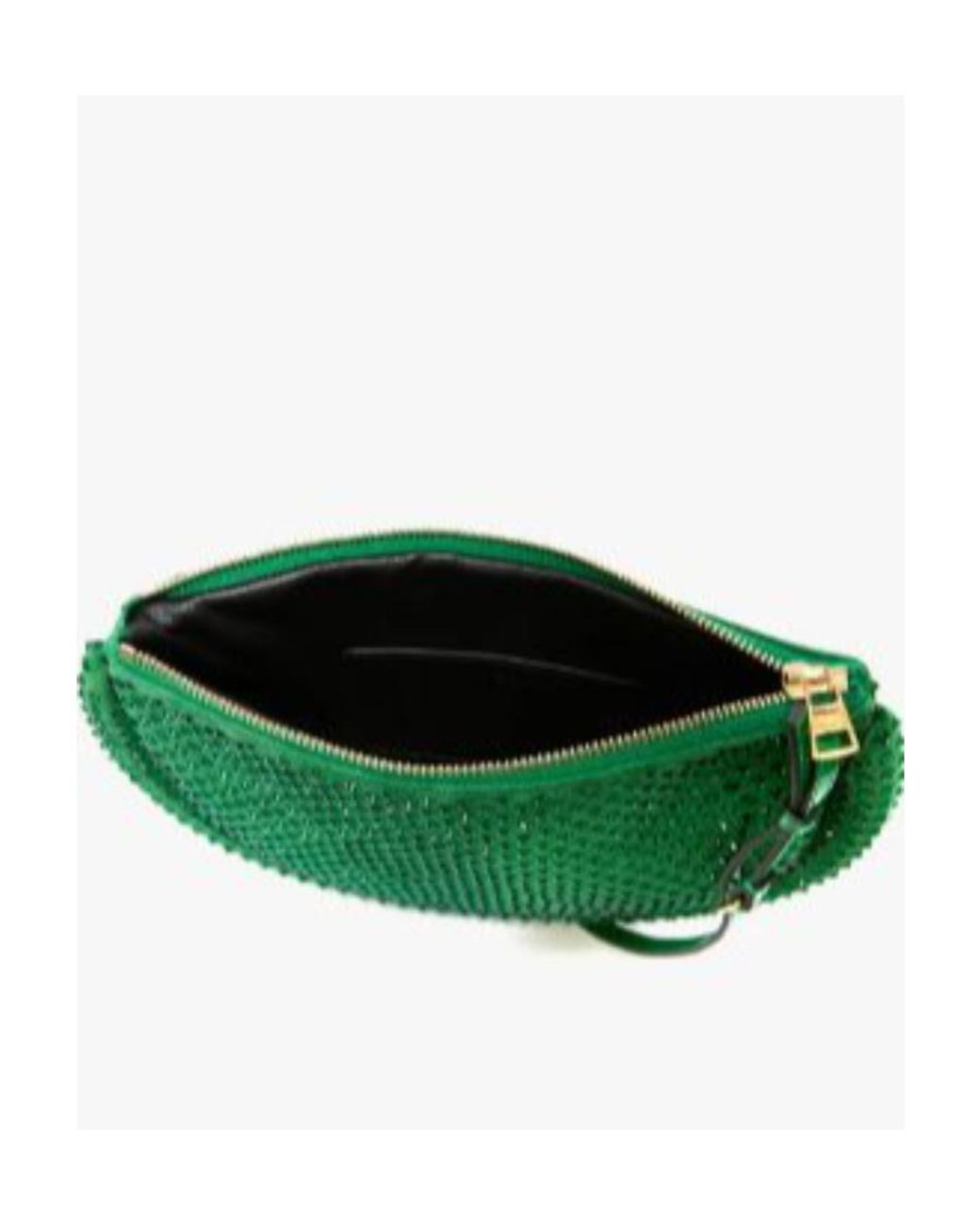 J.W. Anderson Green Jw Anderson Bumper Moon Embellished Shoulder Bag
