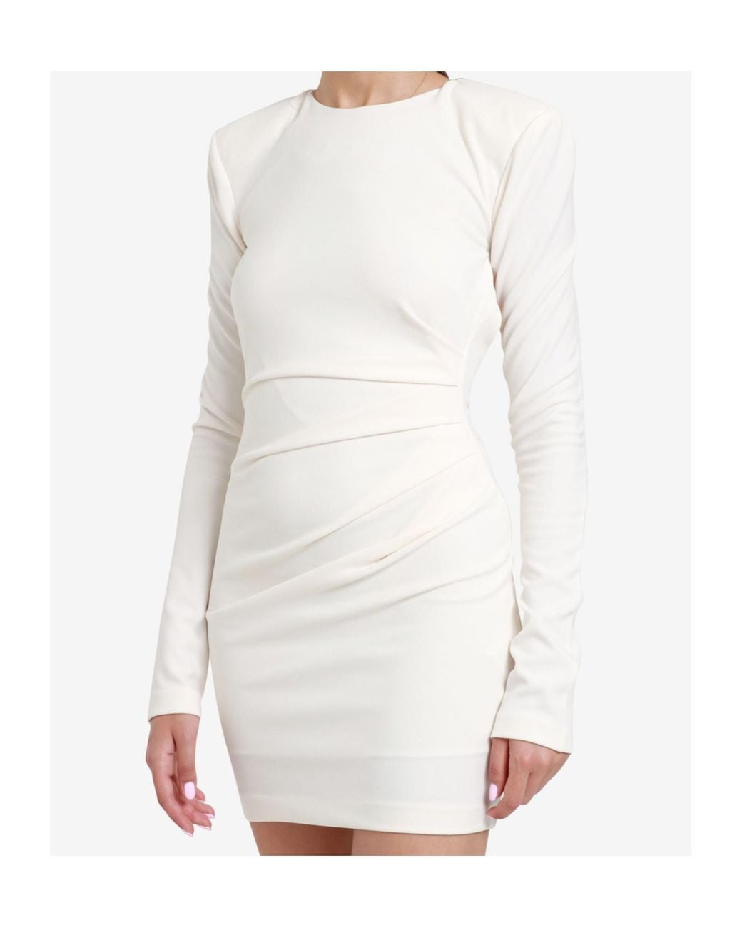 Aniye By White Long Sleeve Dress