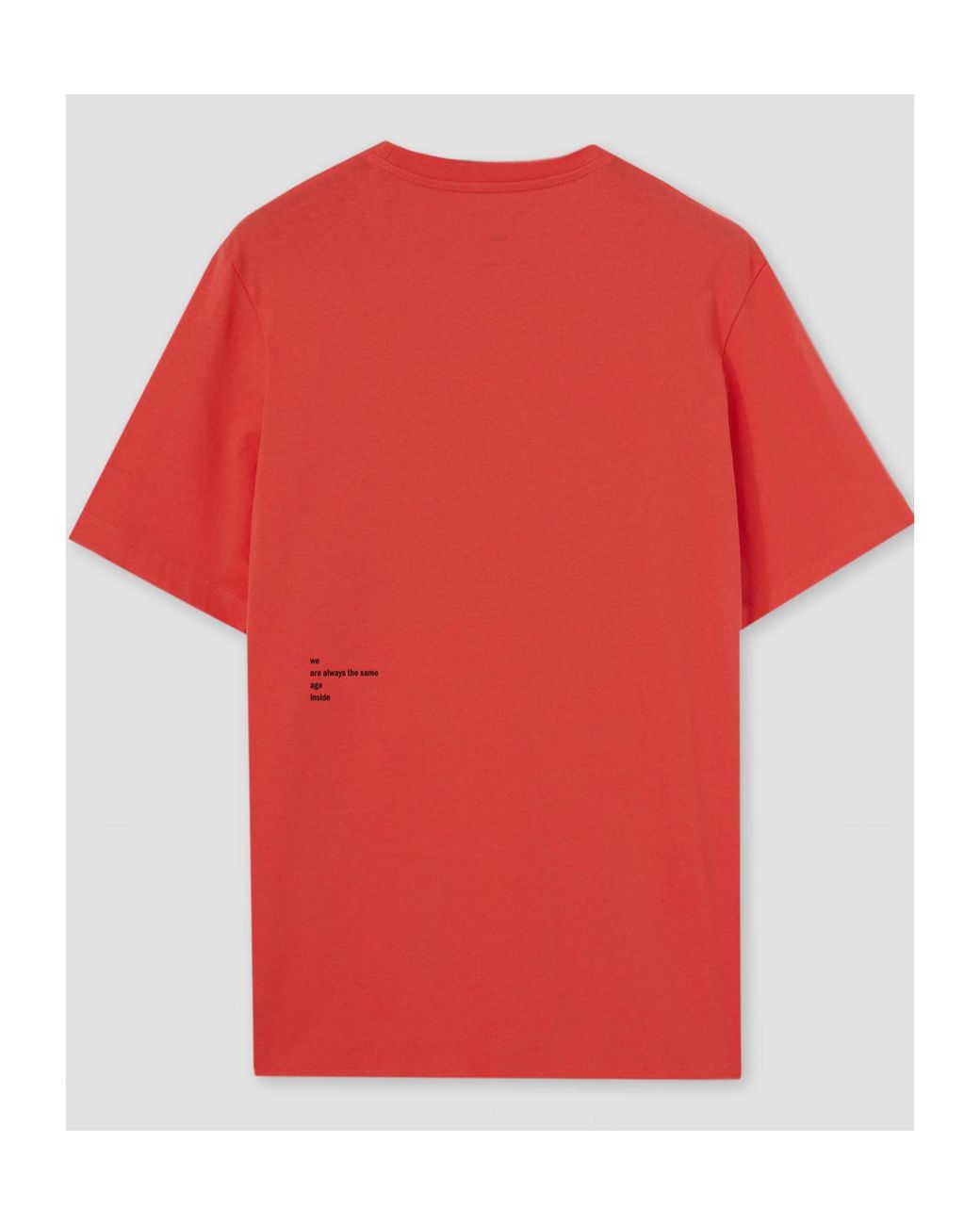 OAMC Red Open-Necked Shirt for men
