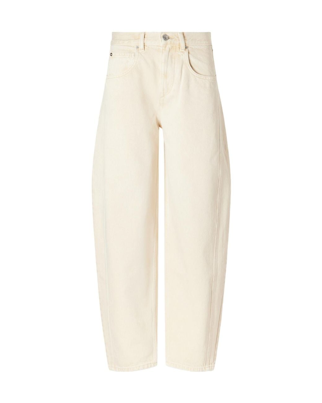 Isabel Marant White Simple Jeans