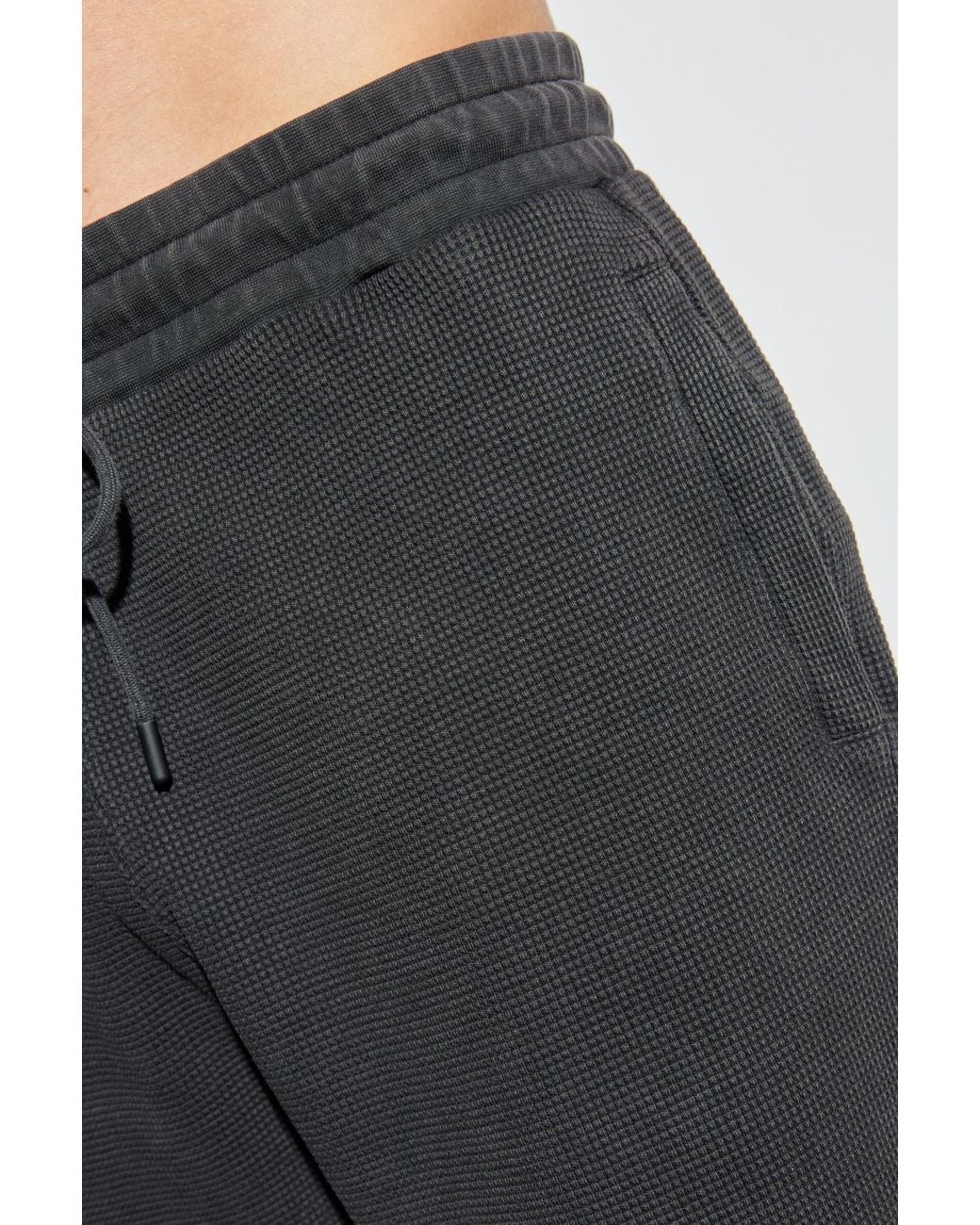 J.W. Anderson Black Jw Anderson Elasticated Waistband Drawstring Shorts for men