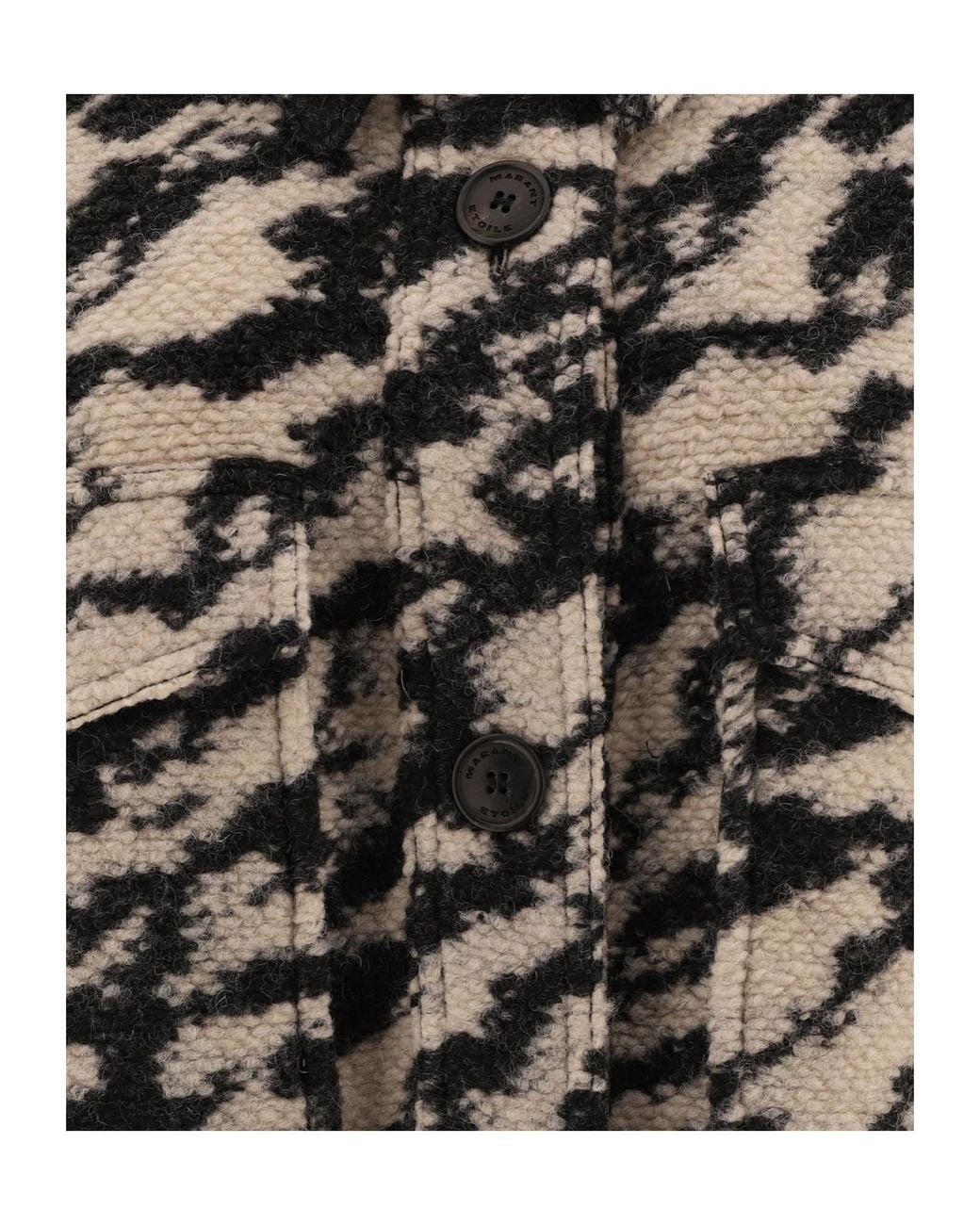 Isabel Marant Black Isabel Marant Étoile Harveli Button-Up Overshirt