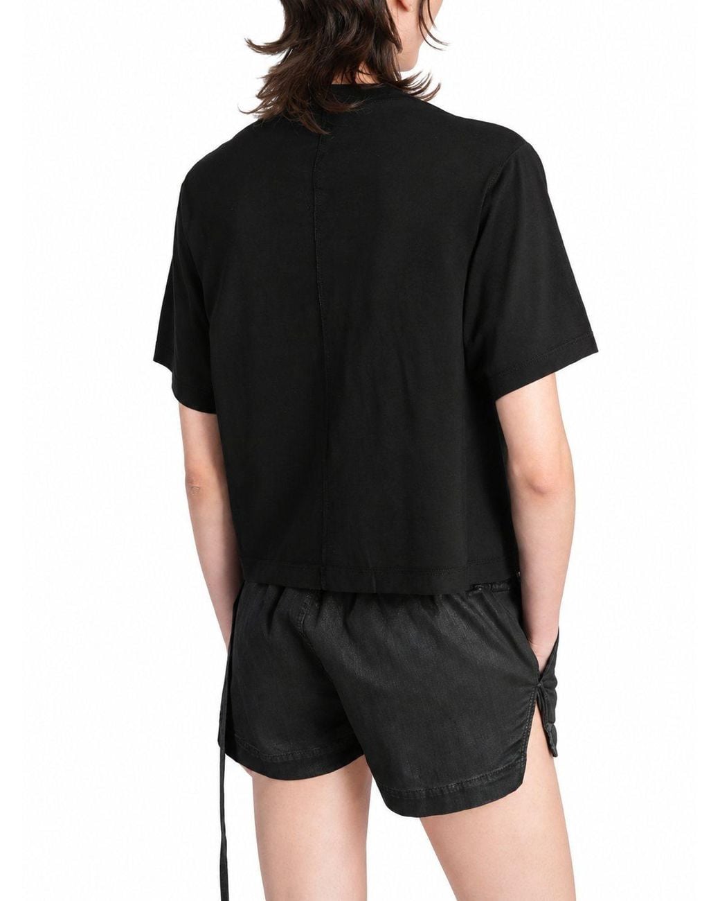 Rick Owens Black Short-Sleeve T-Shirt