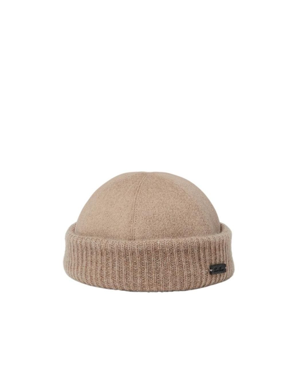 Loro Piana Gray Beanie for men