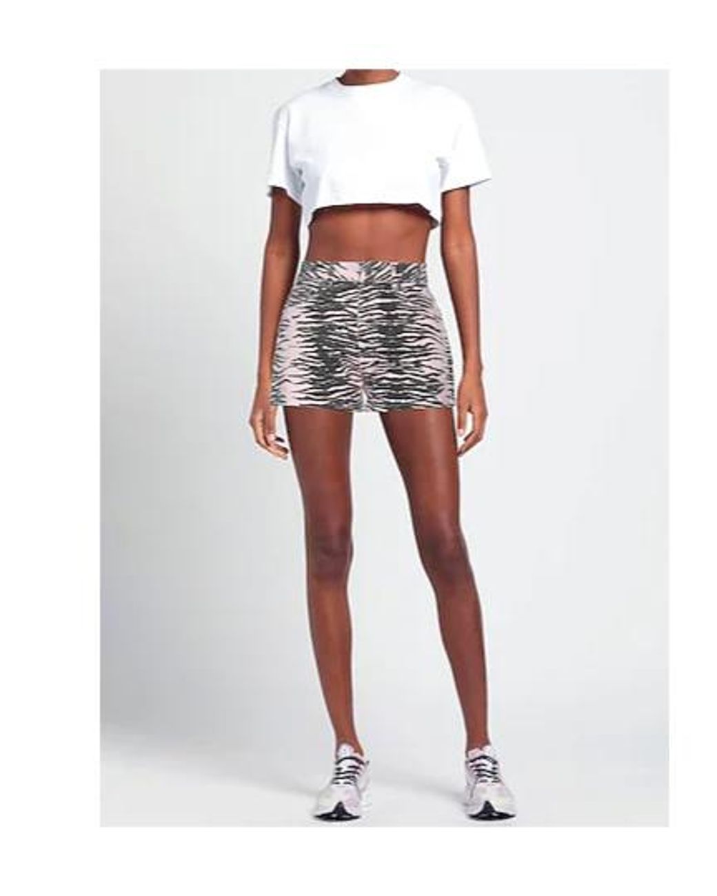 Ganni Black Denim Shorts