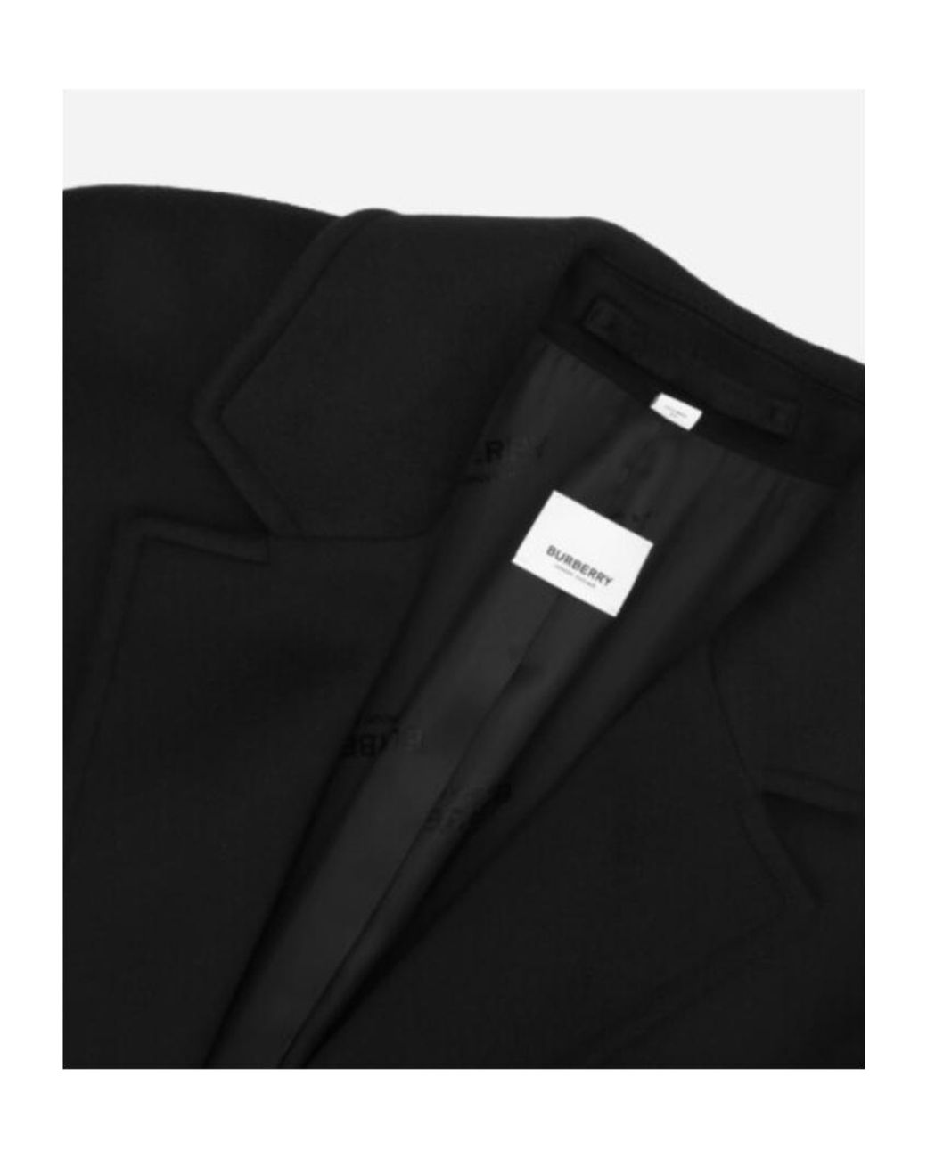 Burberry Black Long-Sleeved Coat