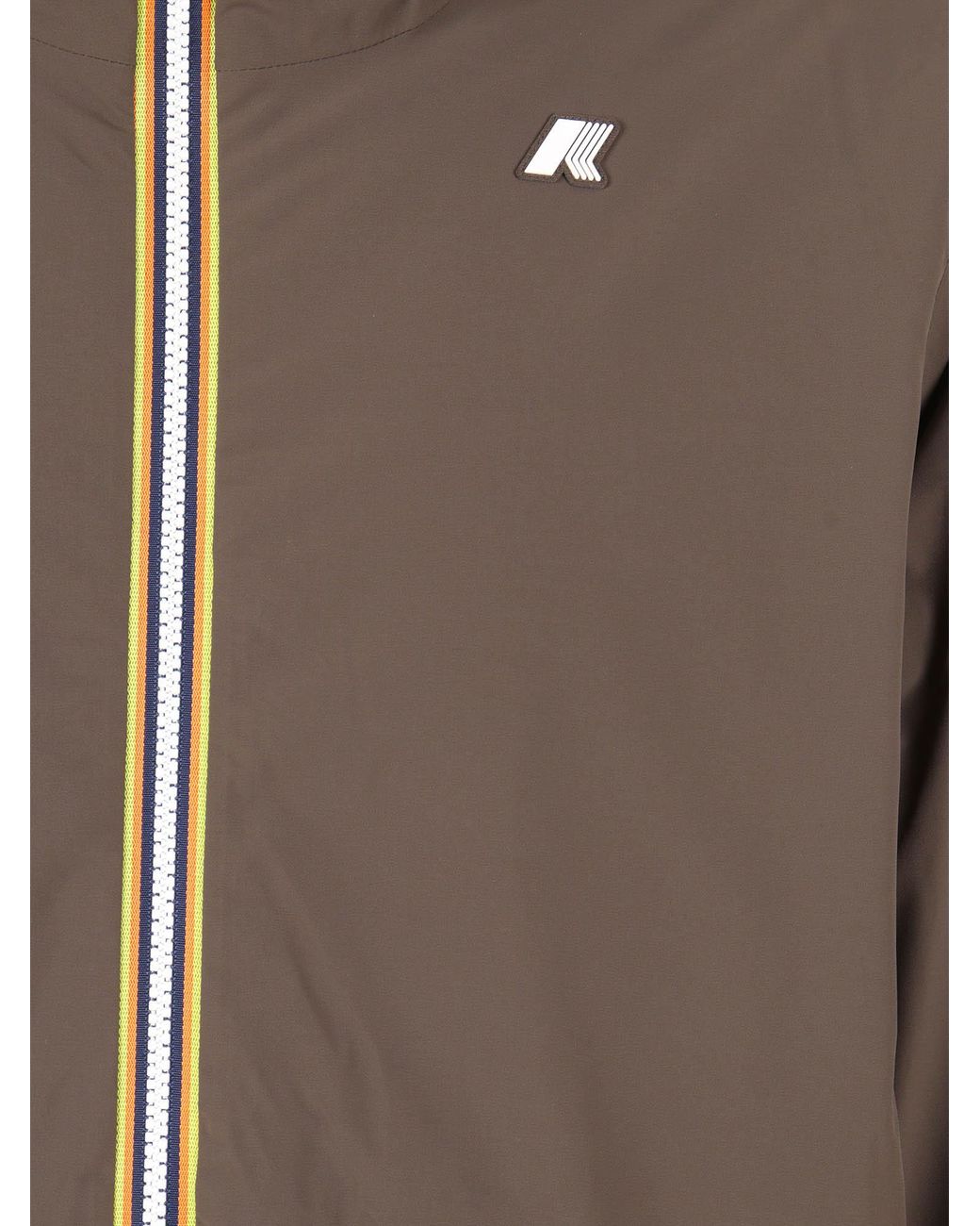 K-Way Brown Jacob St Warm Reversible Jacket for men