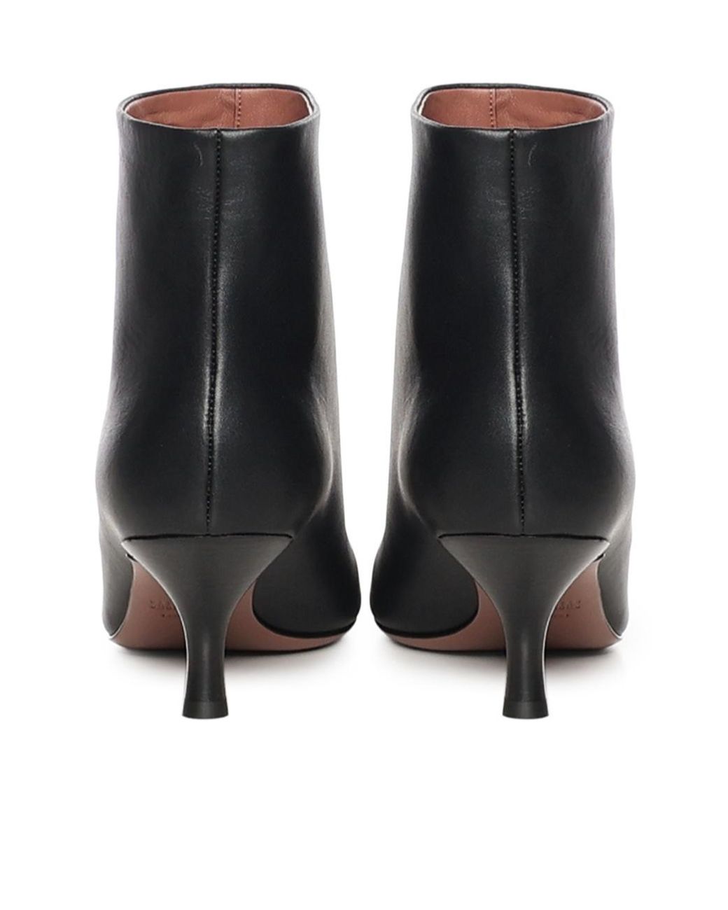 Paris Texas Black Rose Ankle Boots