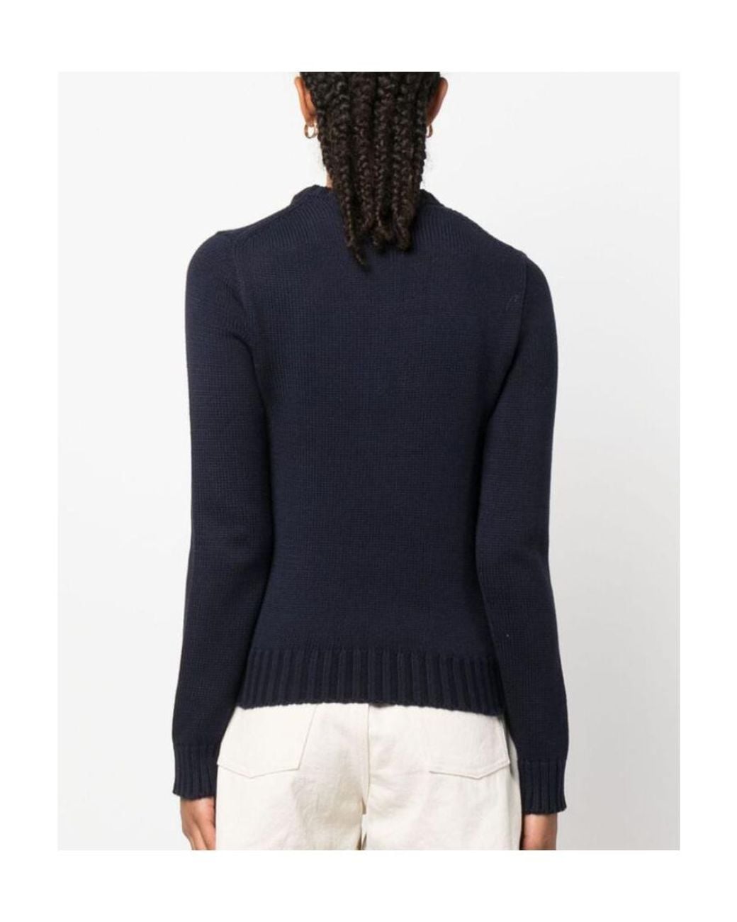 Polo Ralph Lauren Black Flag Intarsia Crewneck Jumper