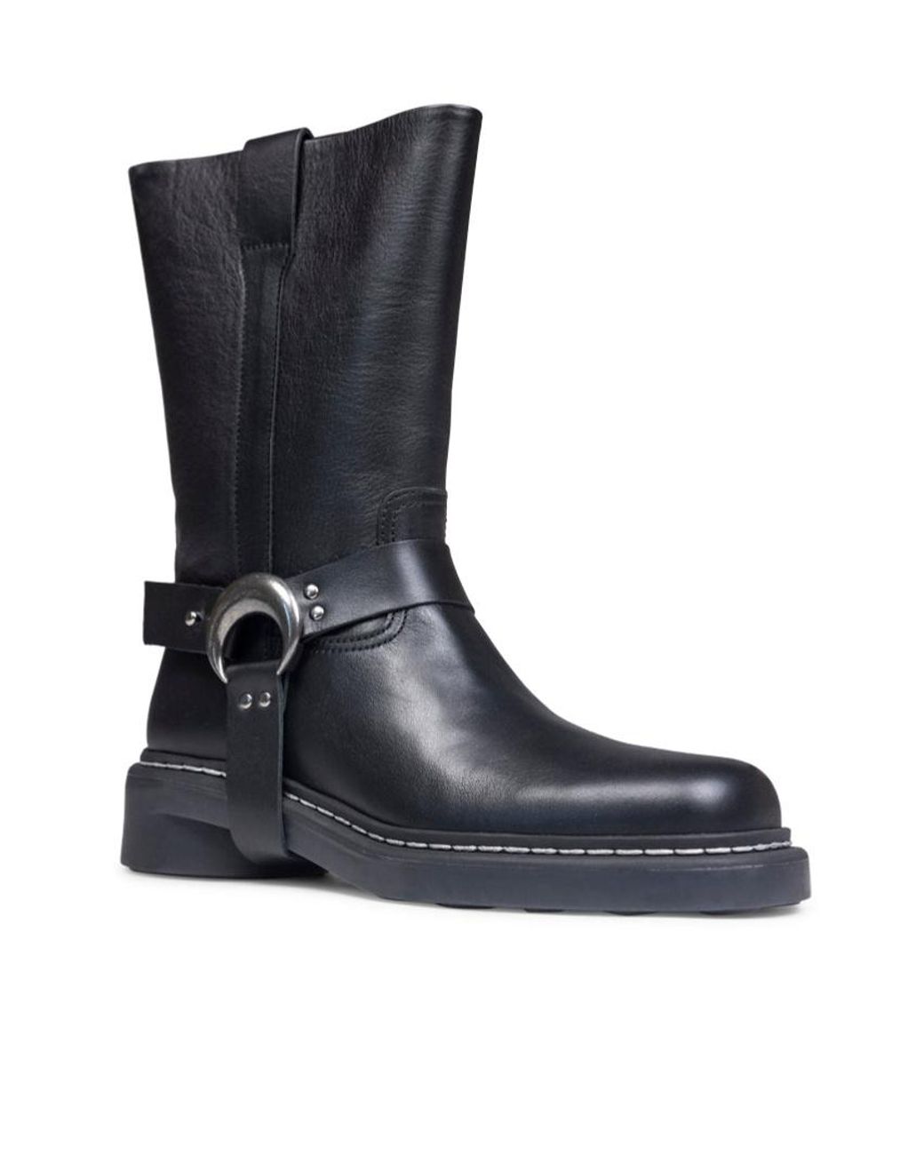 MARINE SERRE Blue High Boots