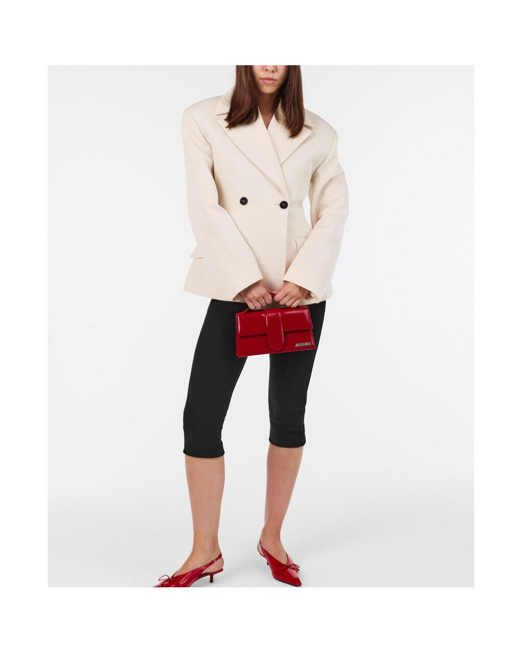 Jacquemus Red Stylish Mini Crossbody Bag