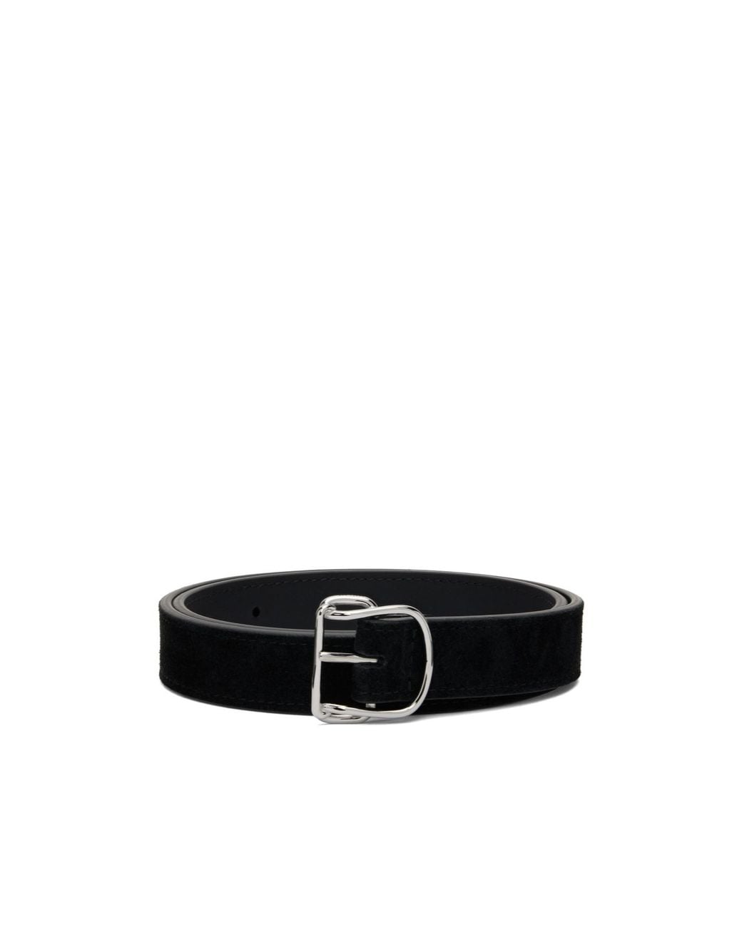 Totême White Totême Buckle Detailed Belt