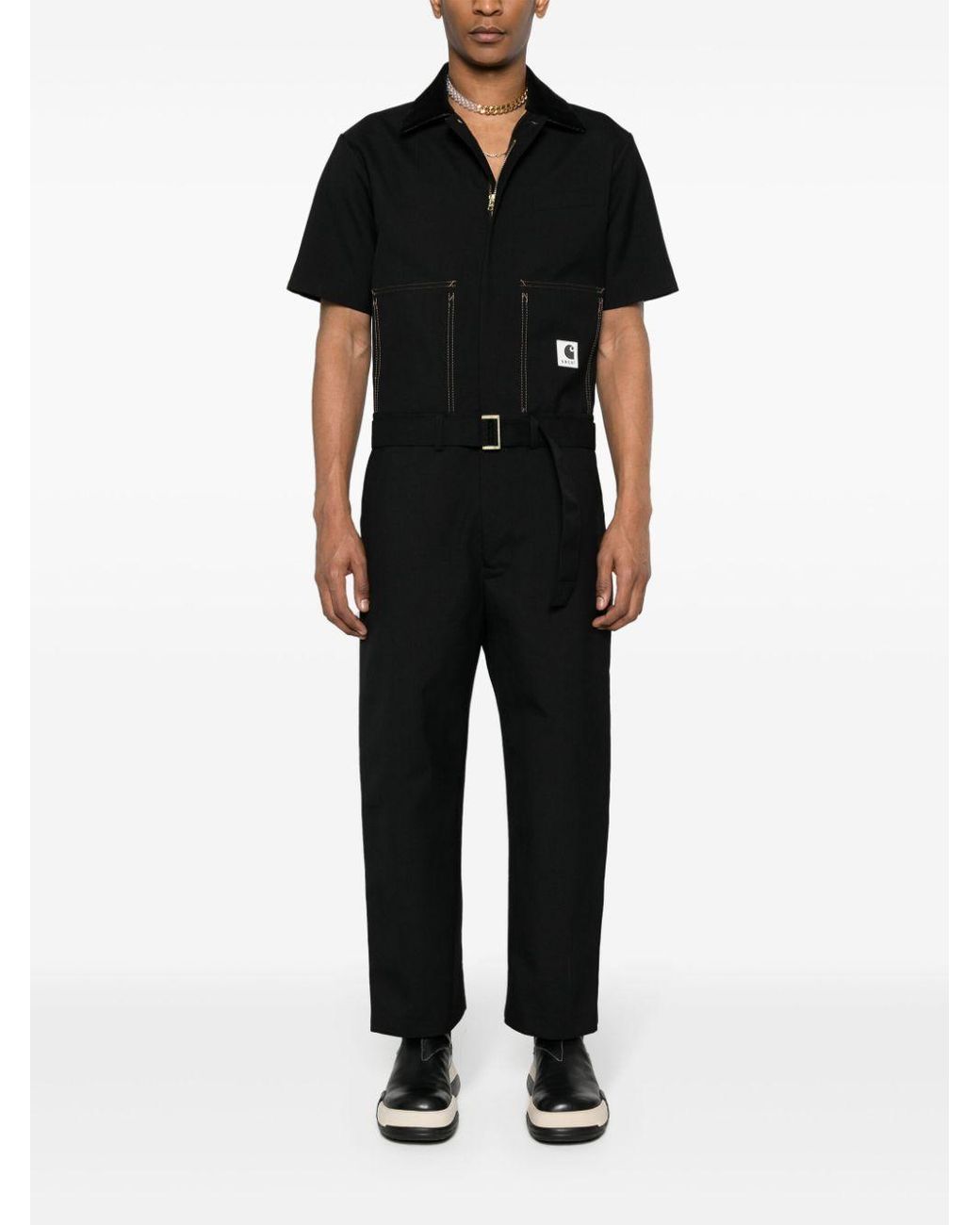 24ss sacai Carhartt Bonding Jumpsuit つなぎ Sacai Carhartt Wip Bonding Jumpsuit Size S | eBay
