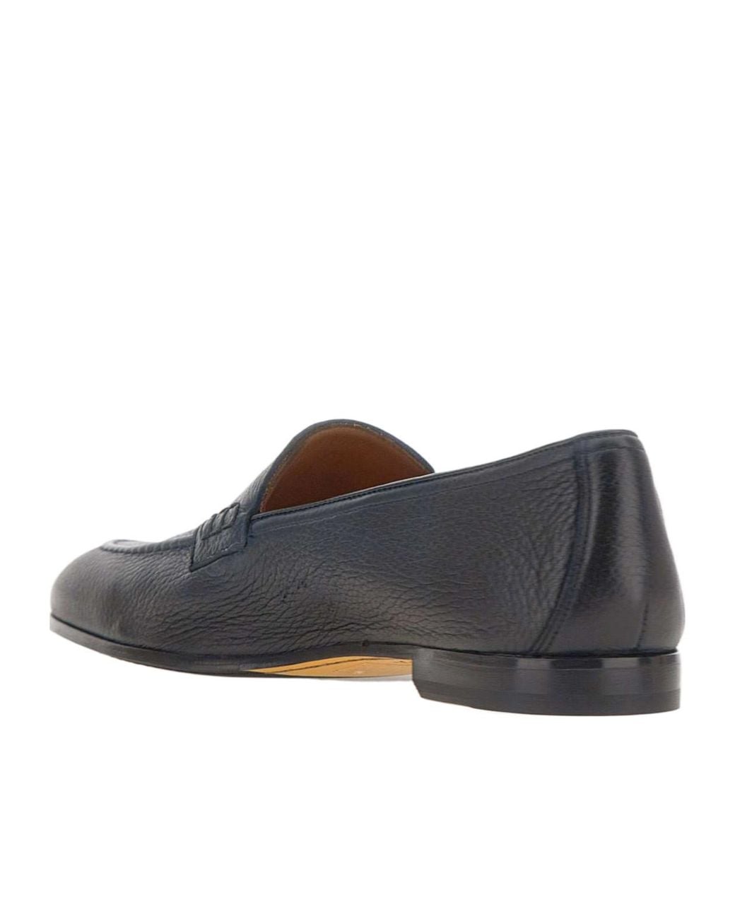 Doucal's Blue Penny Loafers for men