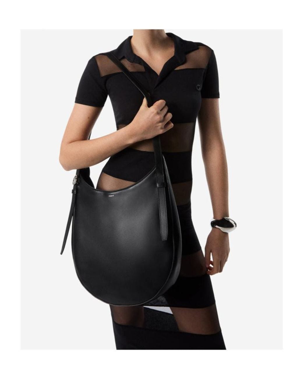 Coperni Black Hobo Belt Bag