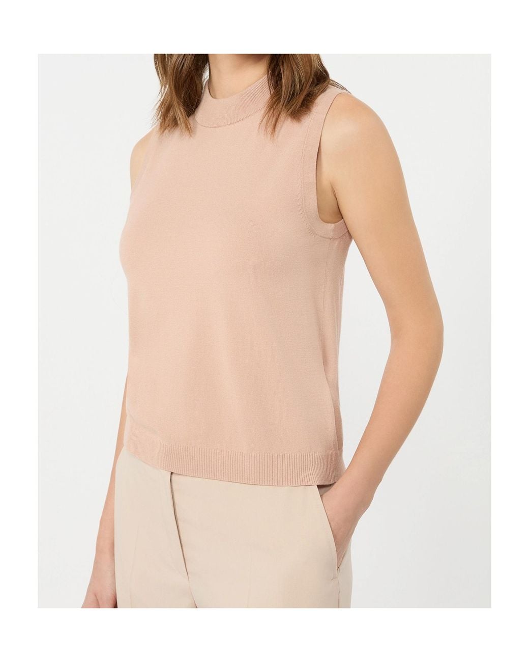 Weekend by Maxmara Natural Pullover Aus Viskosestretch