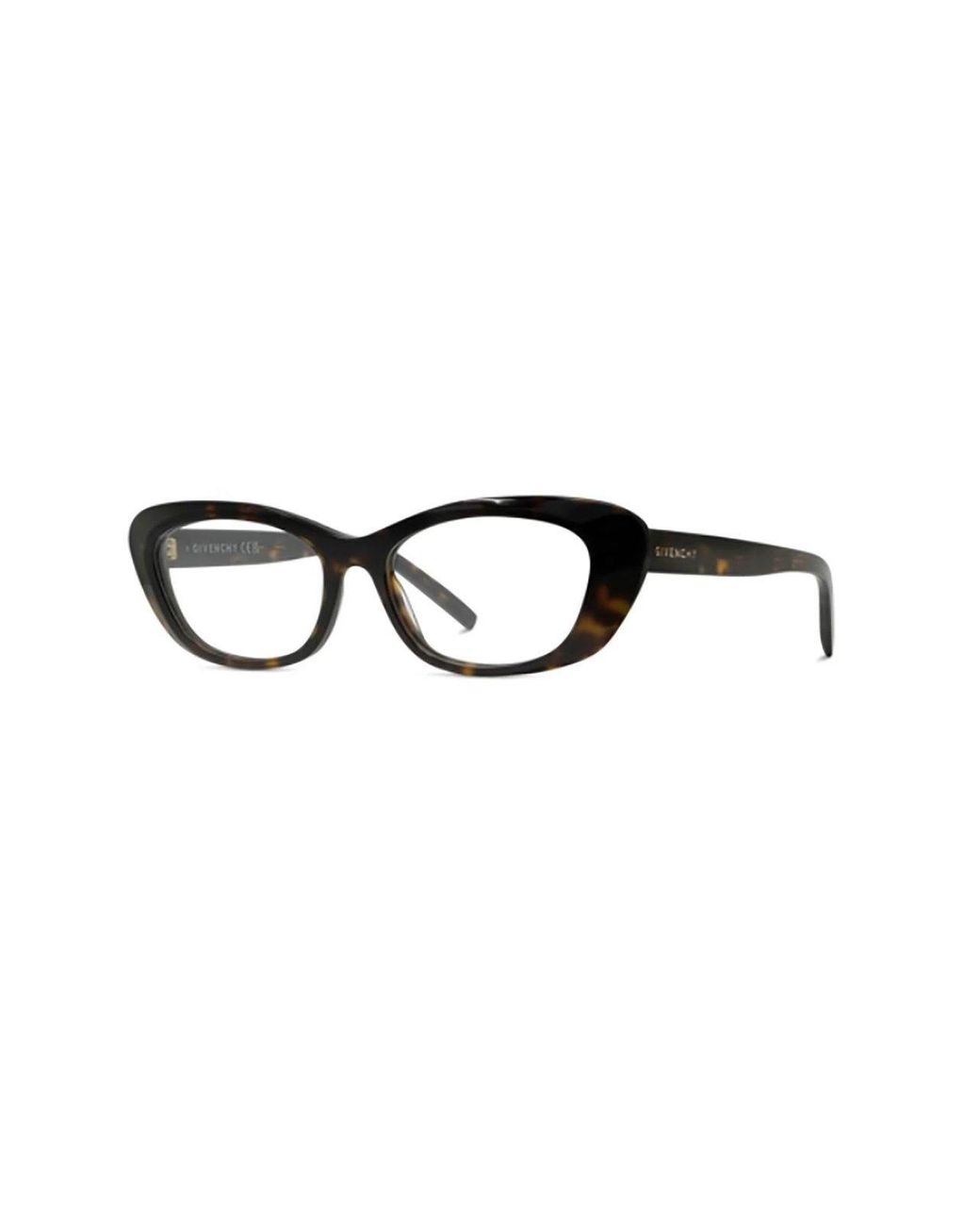 Givenchy White Eyewear Cat-Eye Frame Glasses