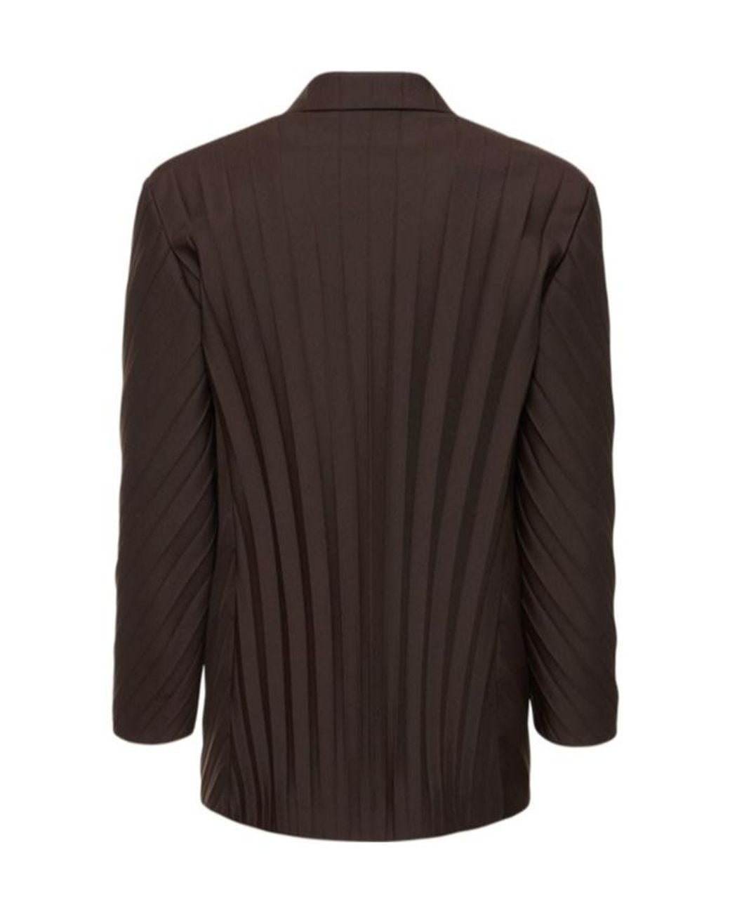 Valentino Brown Double-Breasted Blazer for men