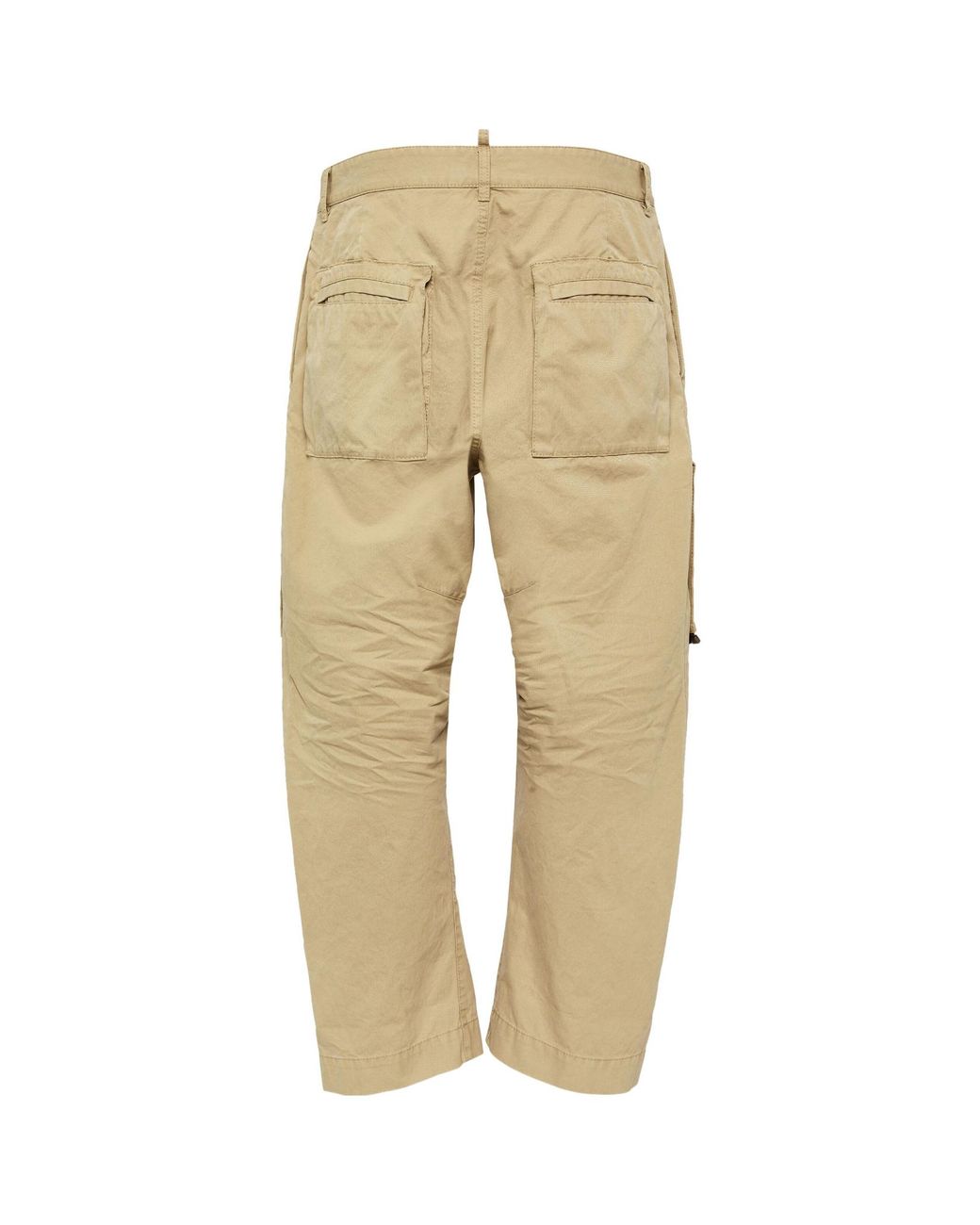DSquared² Natural Straight Leg Cargo Pants for men