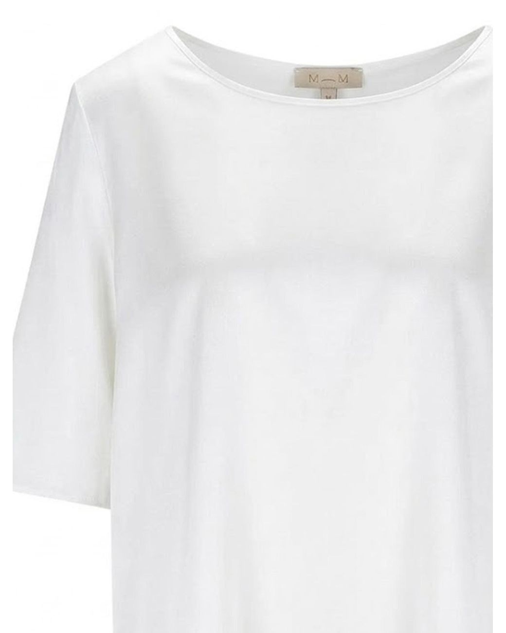 Max Mara White Short-Sleeved Top