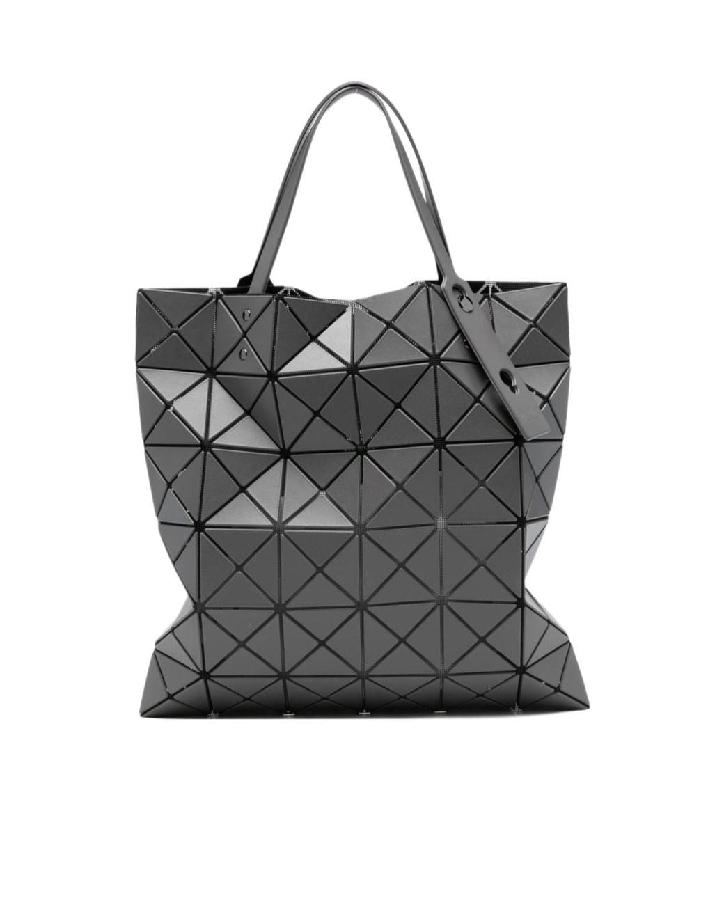 Issey Miyake Black Geometric Tote Bag