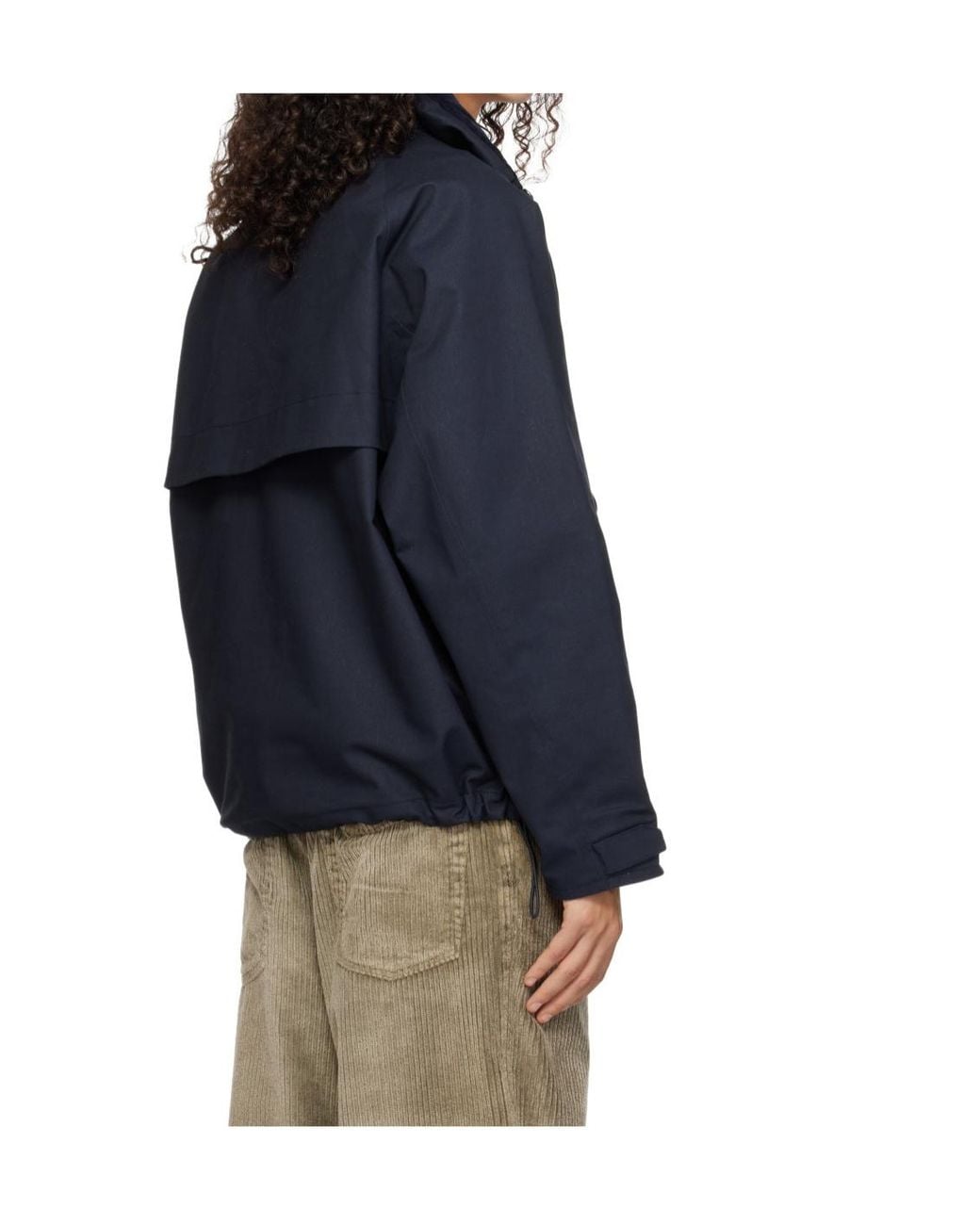 Barbour Blue Ursula Waterproof Raincoat for men